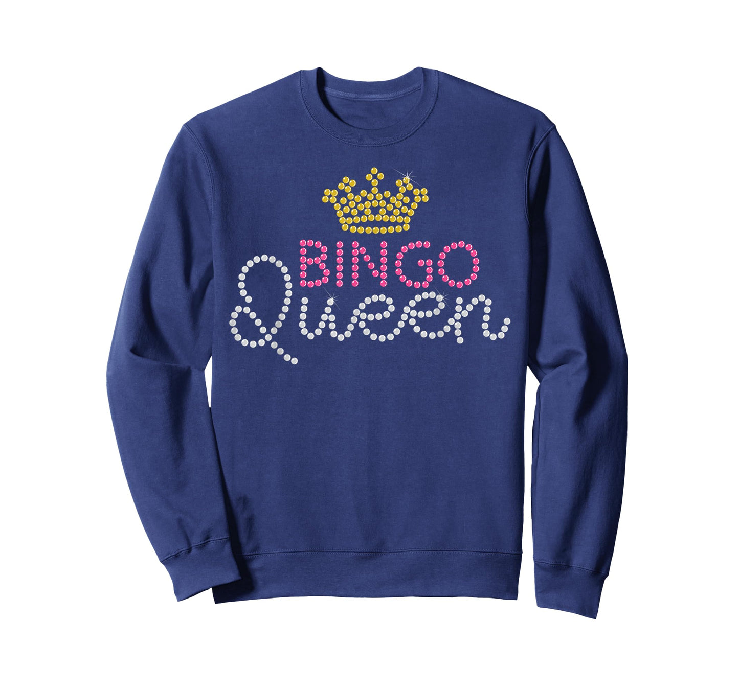 Funny Bingo Queen Casino Players Gambler Lucky Women Gift T-Shirt