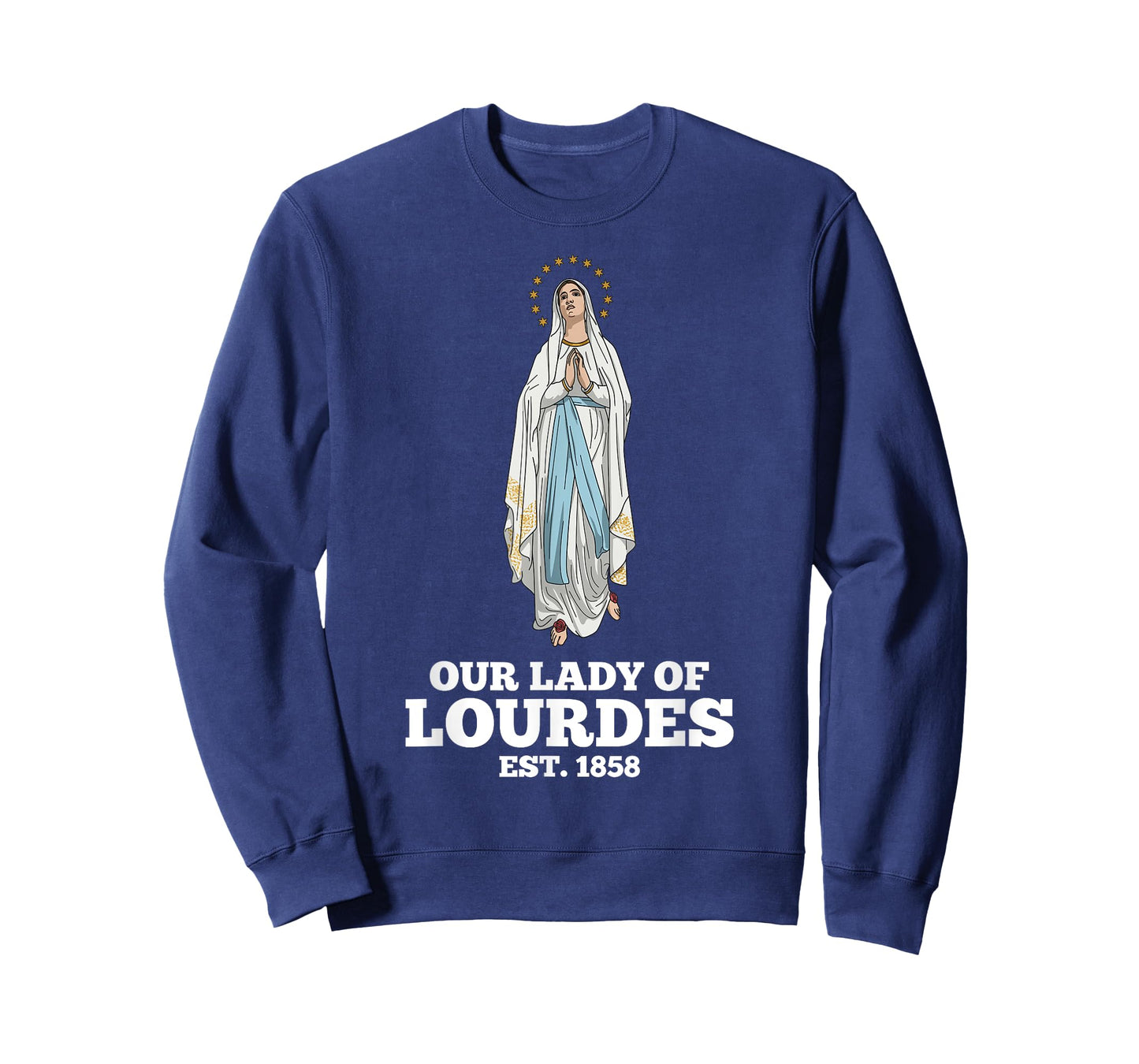 Our Lady of Lourdes 1858 Marian Pilgrimage Catholic T-Shirt