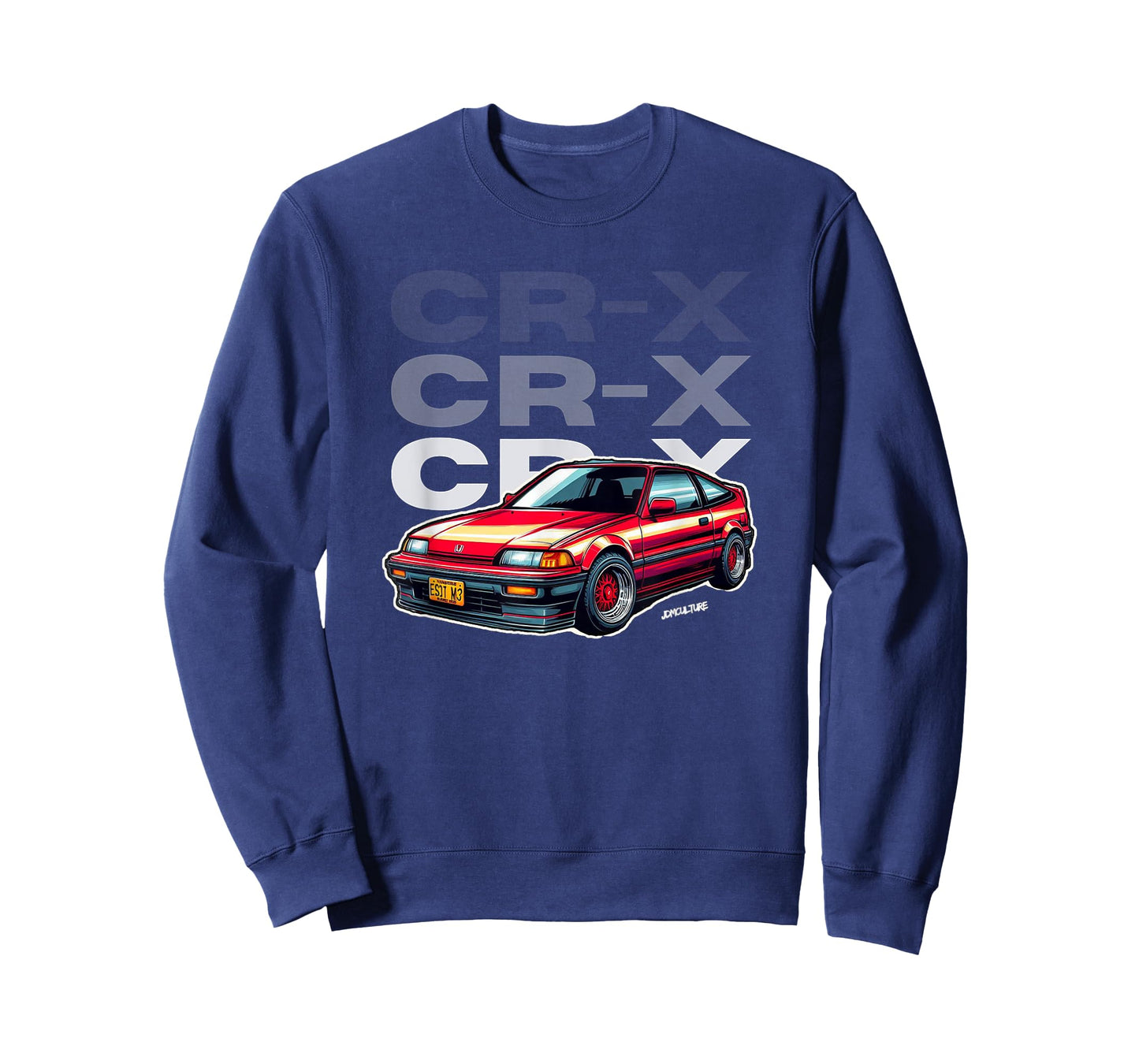 Jdm Euro Car Scene CR-X Hatch DOHC b16 Tuning Drift Import T-Shirt