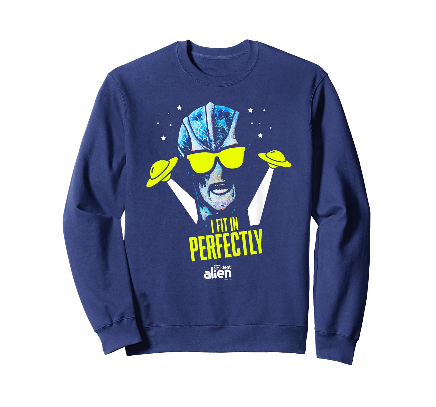 Resident Alien I Fit In Perfectly - Officially Licensed T-Shirt