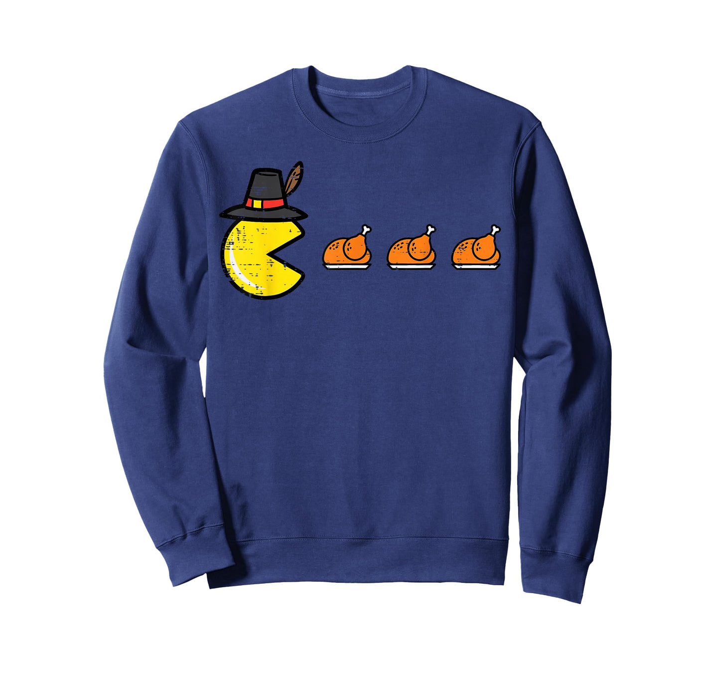 Thanksgiving Video Game Eating Turkey Gamer Men Women Kids T-Shirt