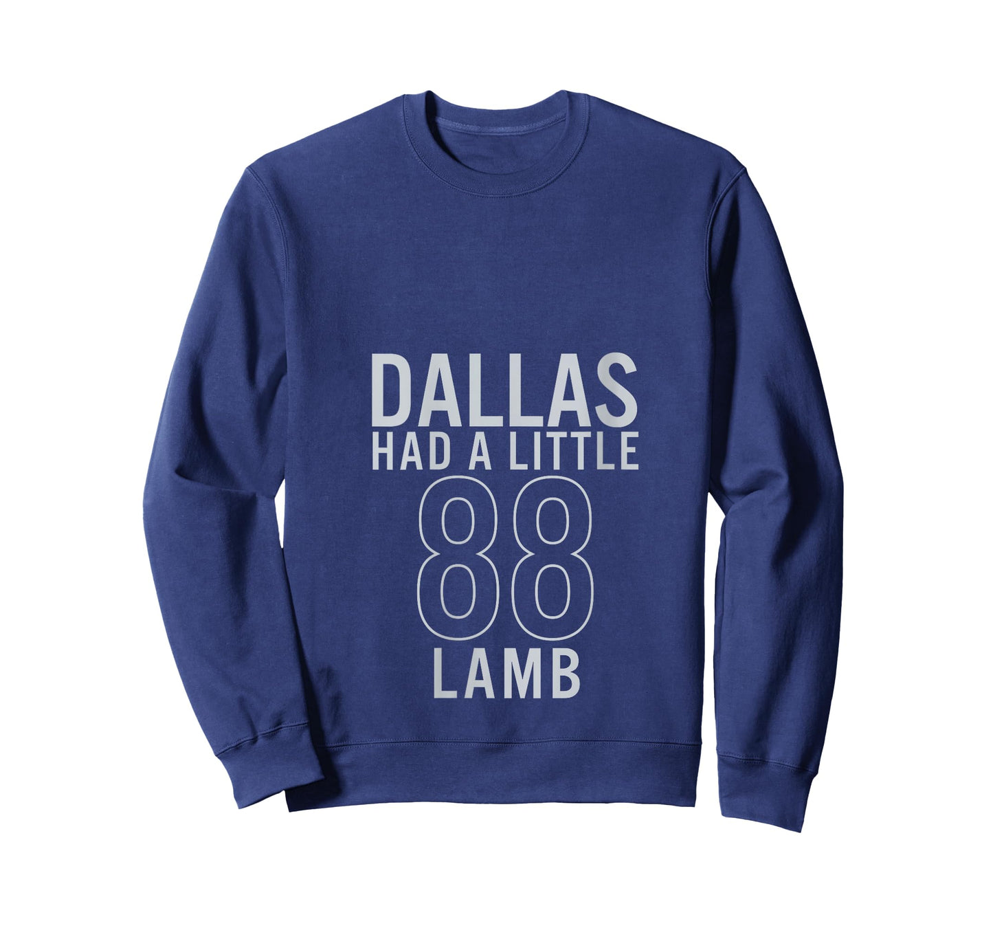 Womens Dallas Had A Little Lamb V-Neck T-Shirt