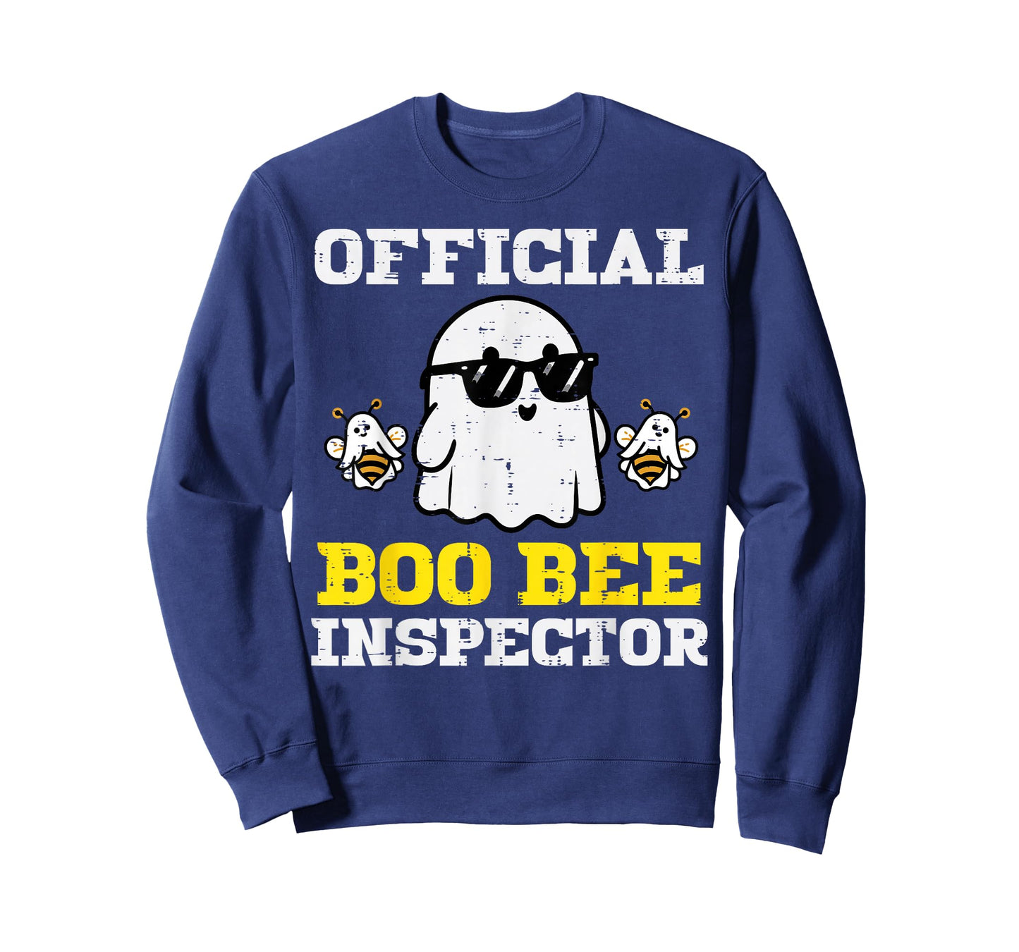 Halloween Boo Official Bee Inspector Funny Costume Men Women T-Shirt