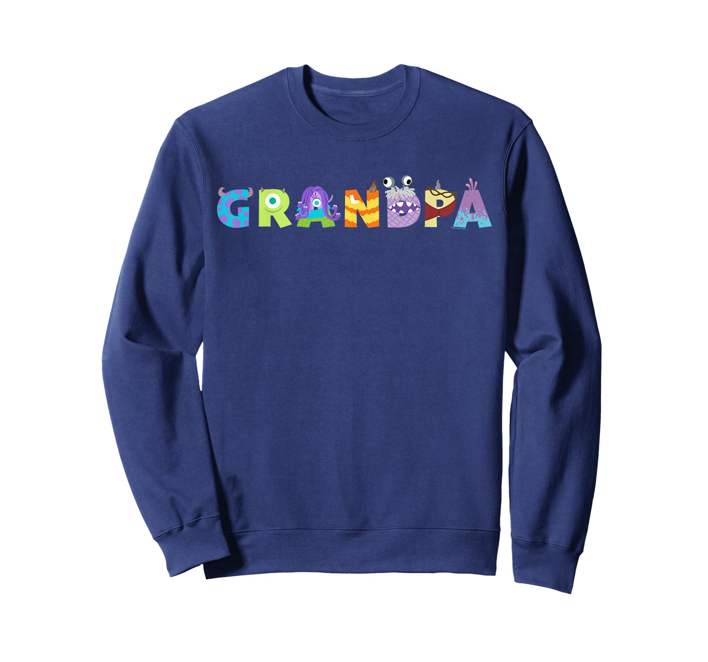 Disney & Pixar's Monsters, Inc. Grandpa Family Trip Vacation T-Shirt