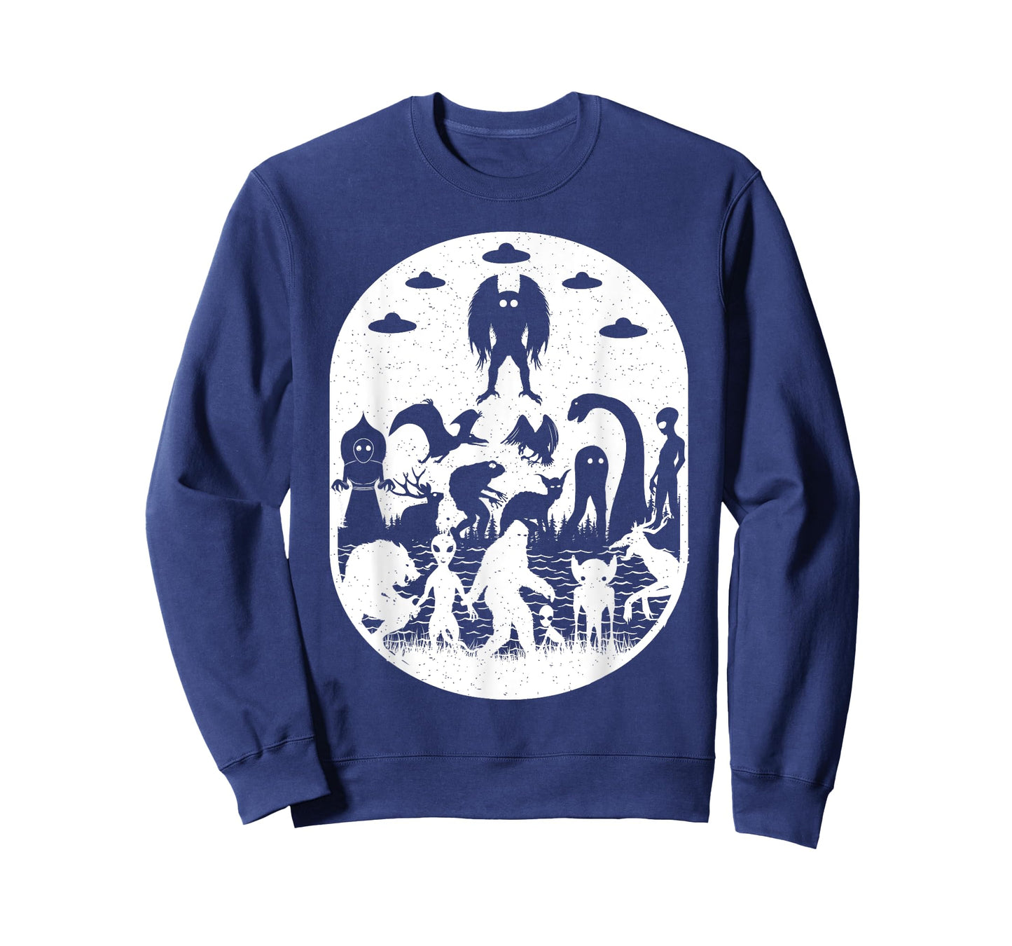 Bigfoot Mothman Dogman Aliens And Other Monsters! Cryptid T-Shirt