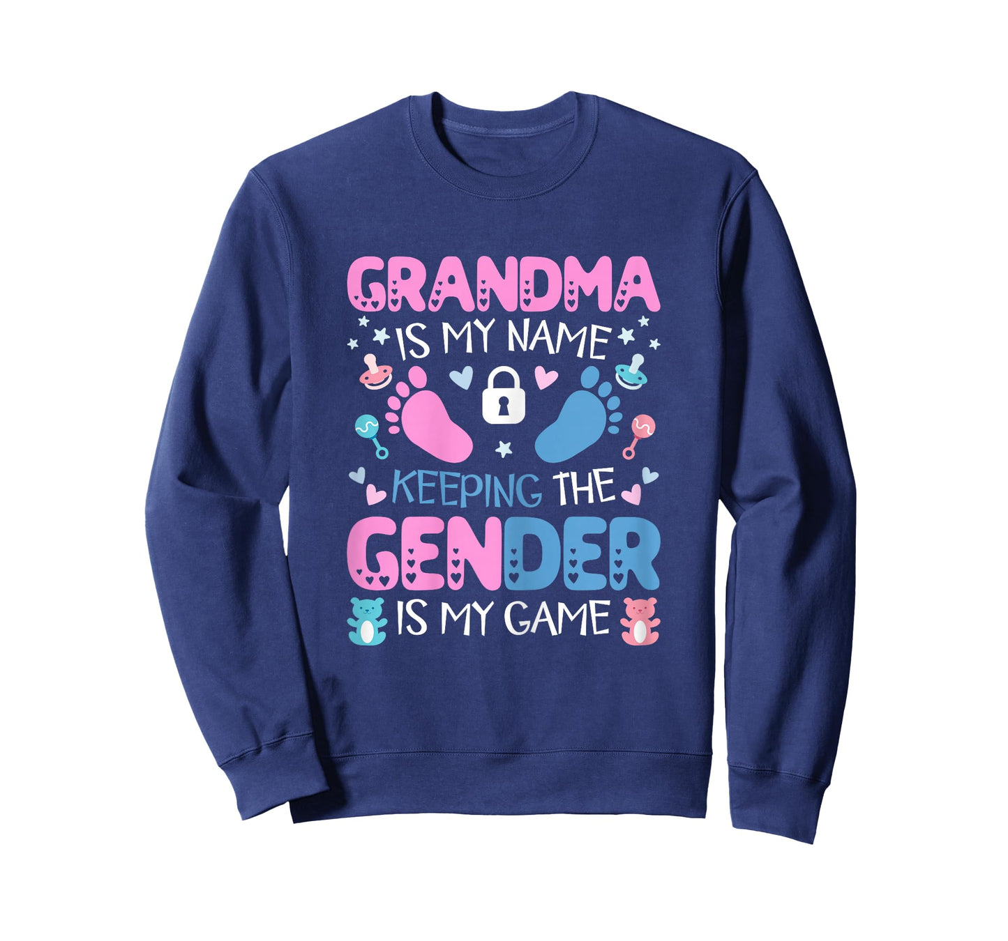 Grandma Gender Keeper Of The Gender Reveal Outfit Grandma T-Shirt