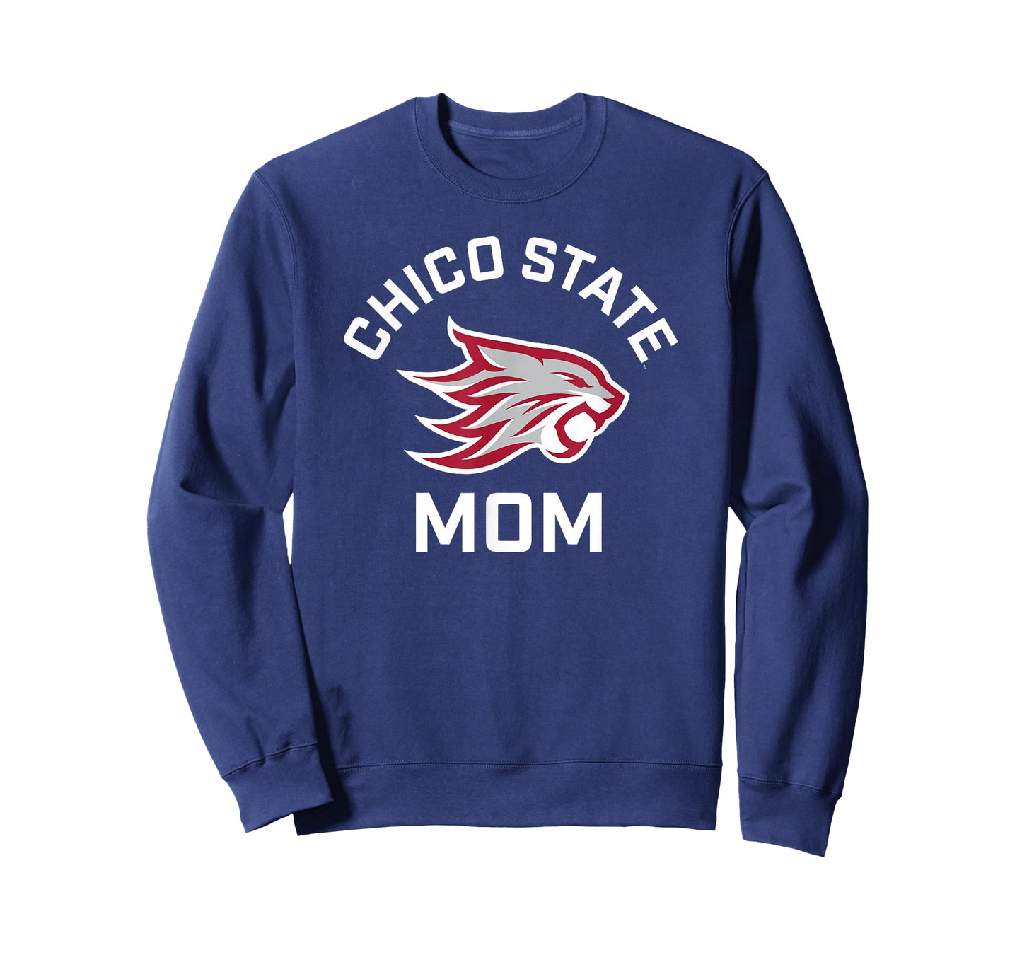 Chico State Wildcats Arched Mom T-Shirt
