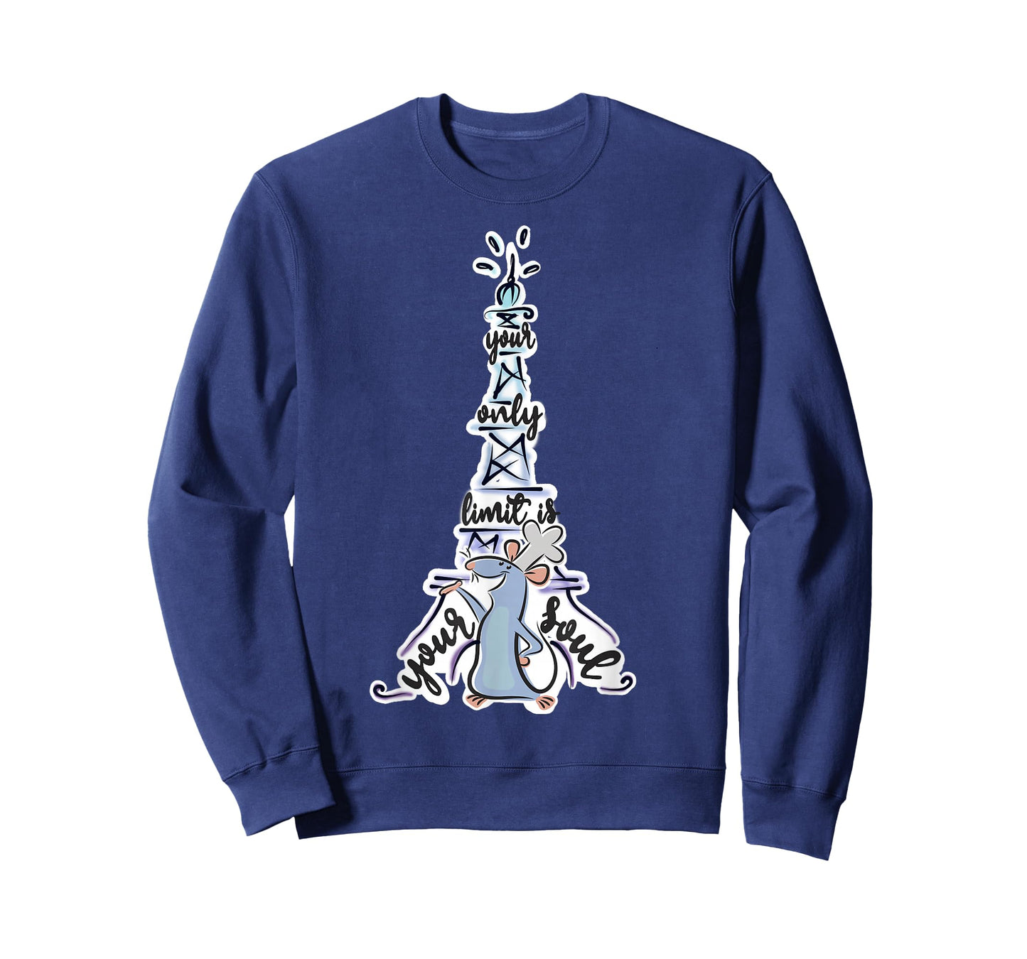 Disney Pixar Ratatouille Remy Your Only Limit is Your Soul T-Shirt Small