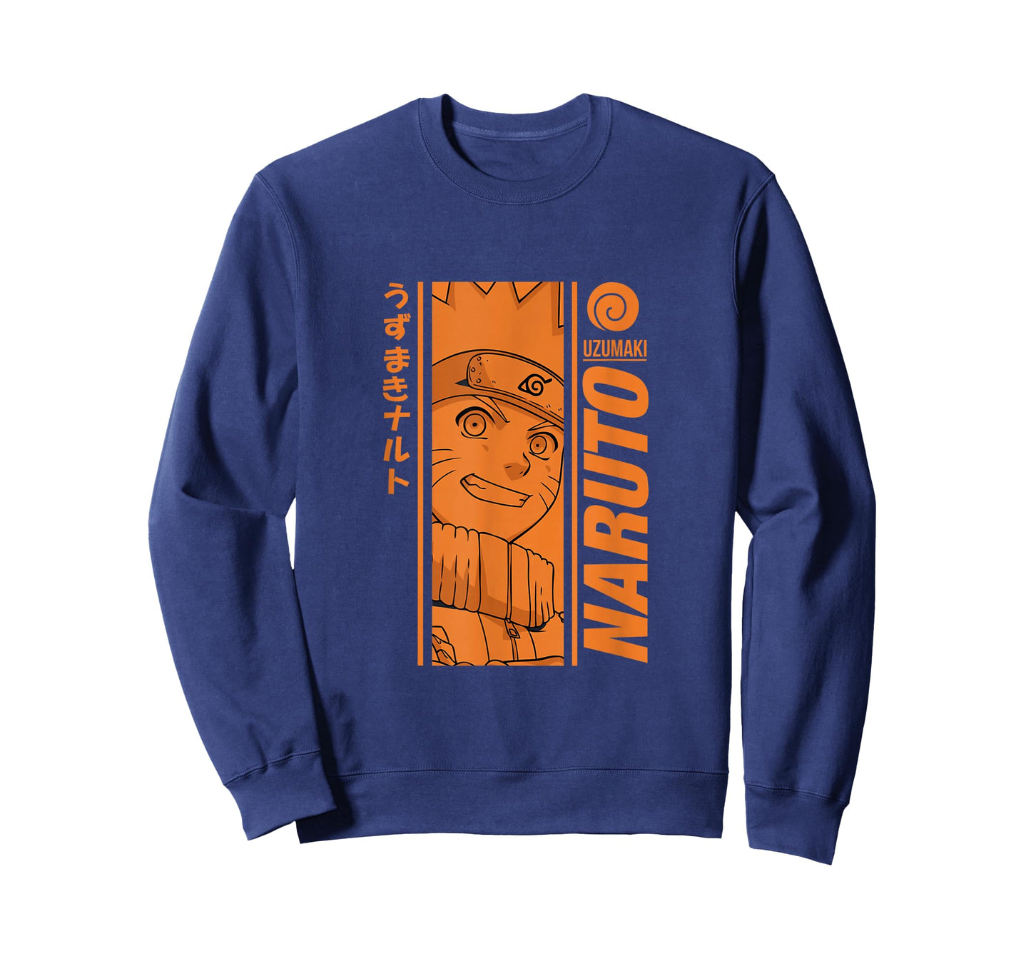 Naruto Classic Orange Monochrome Graphic T-Shirt
