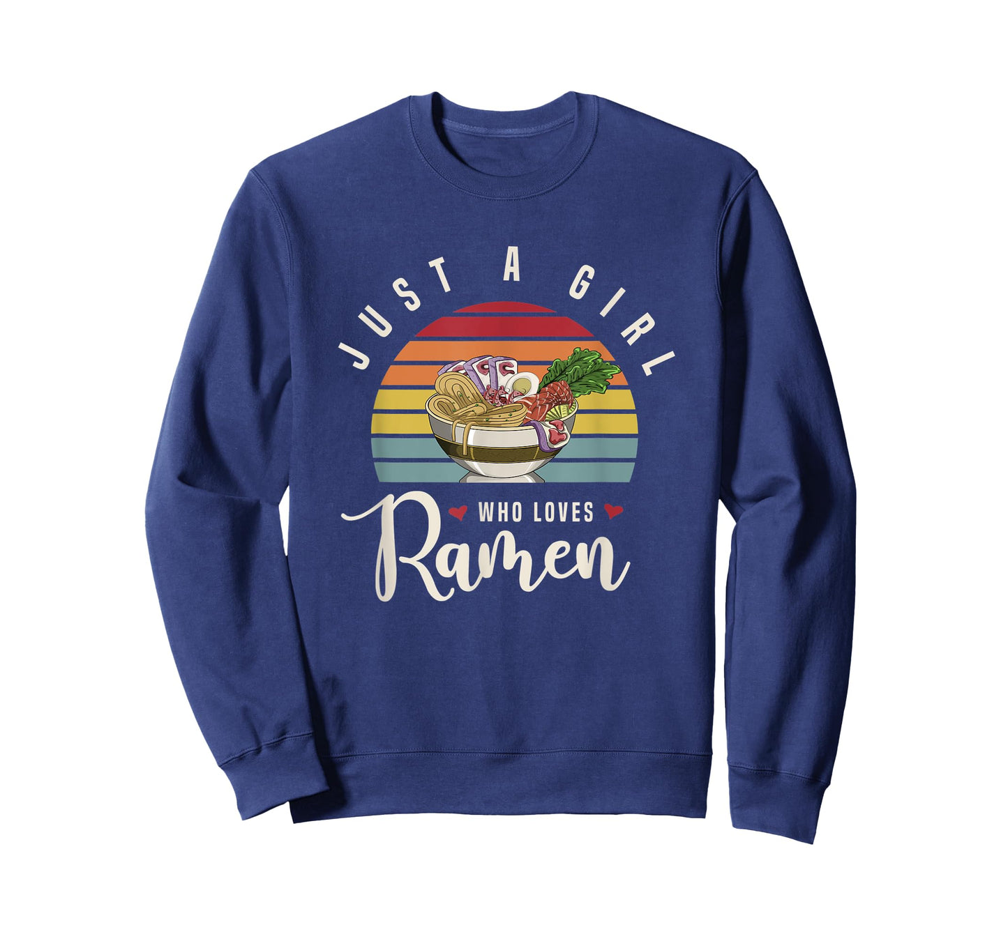 Women Girls Kids Kawaii Asian Food Noodles Gift Retro Ramen T-Shirt