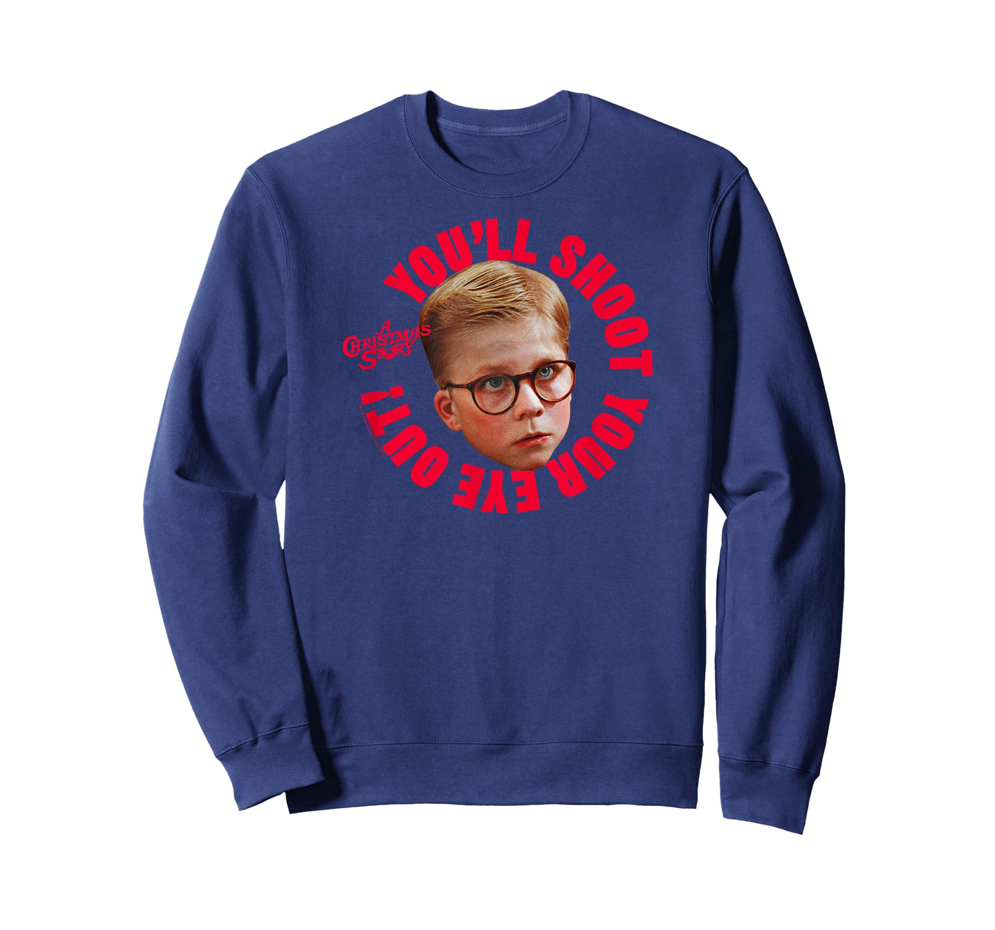 A Christmas Story Ralphie Photo You'll Shoot Your Eye Out T-Shirt
