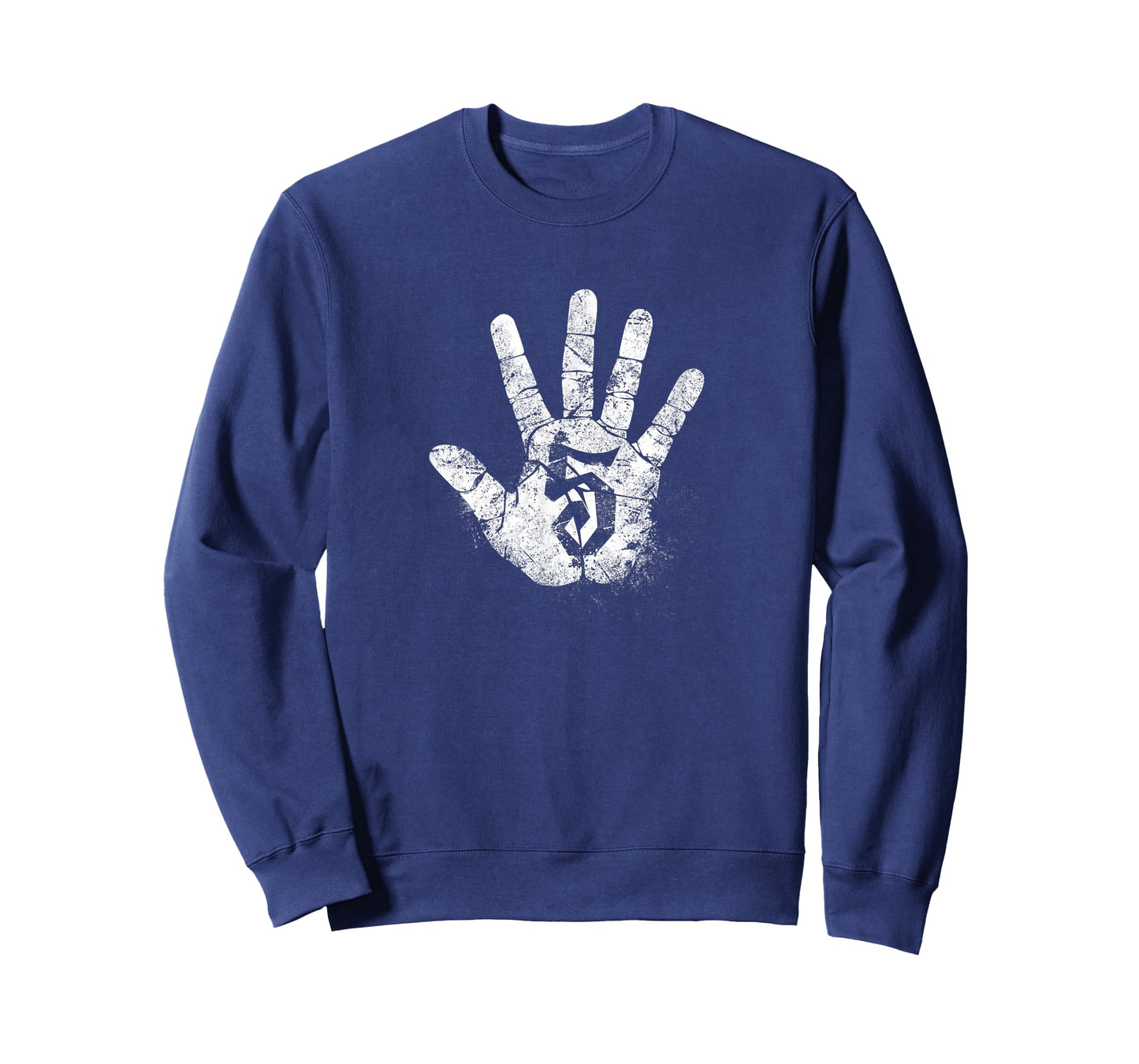 Number 5 Hi Five Hand Sign Hello Greeting Play Games Academy T-Shirt