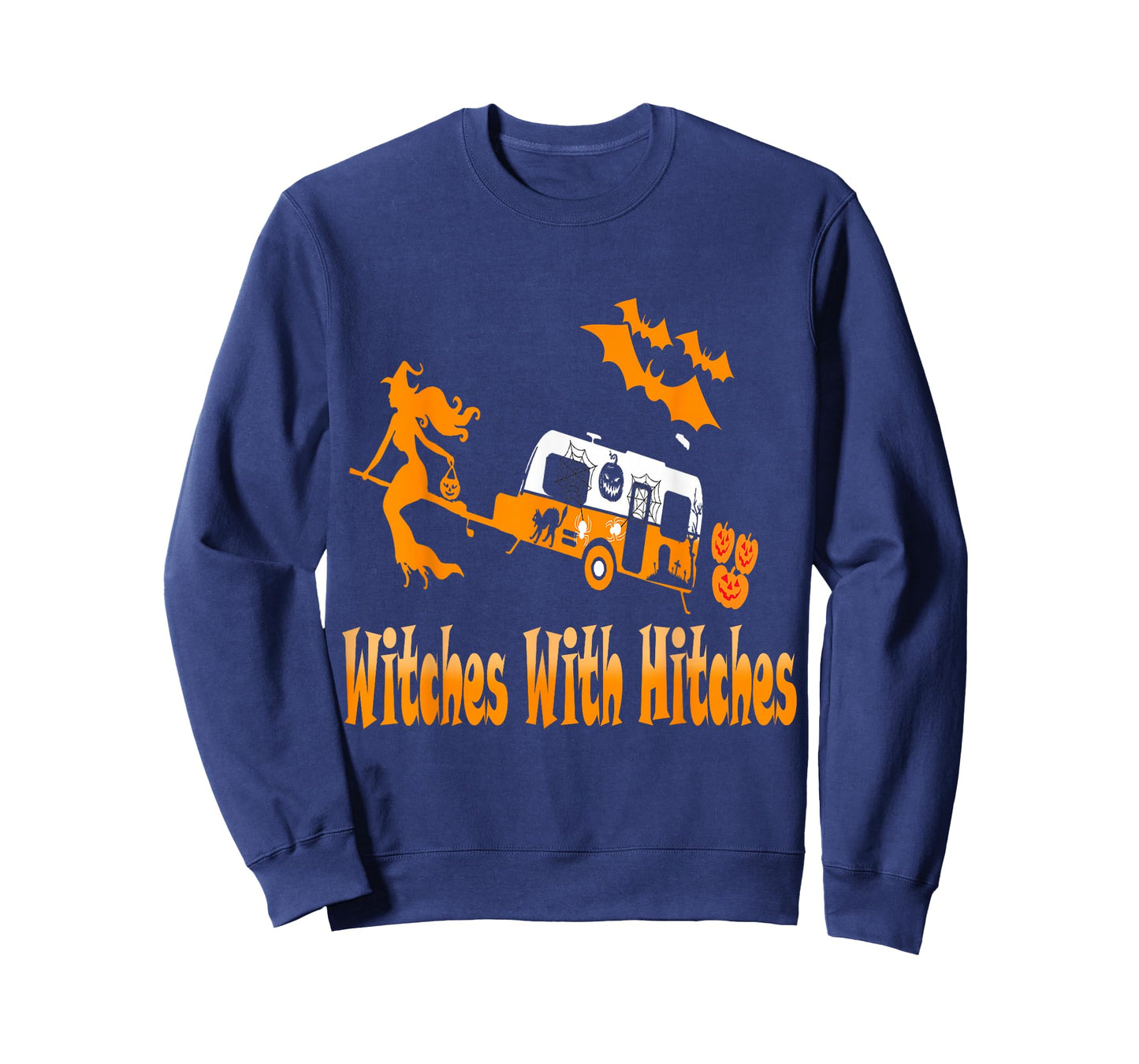 Witches With Hitches Camper RV Camper Camping Halloween T-Shirt