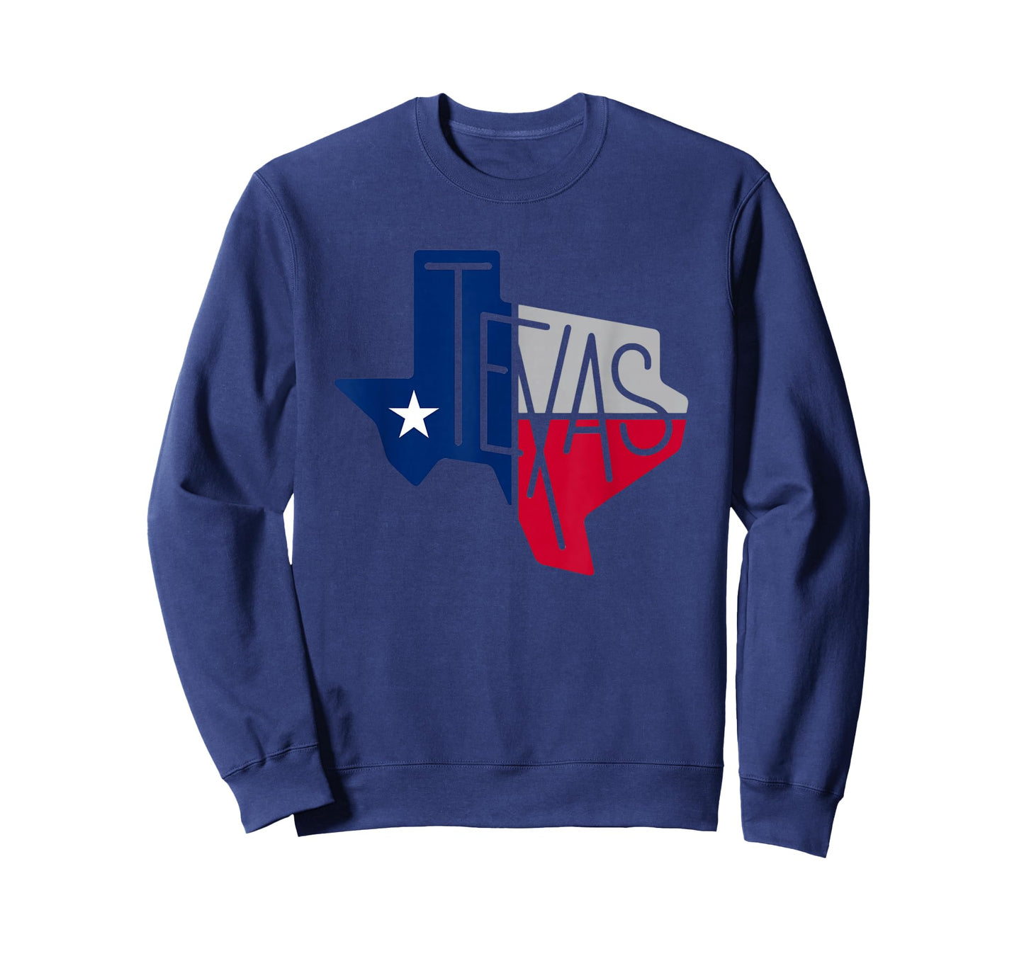 Beautiful Texas State Flag Star Silhouette T-Shirt