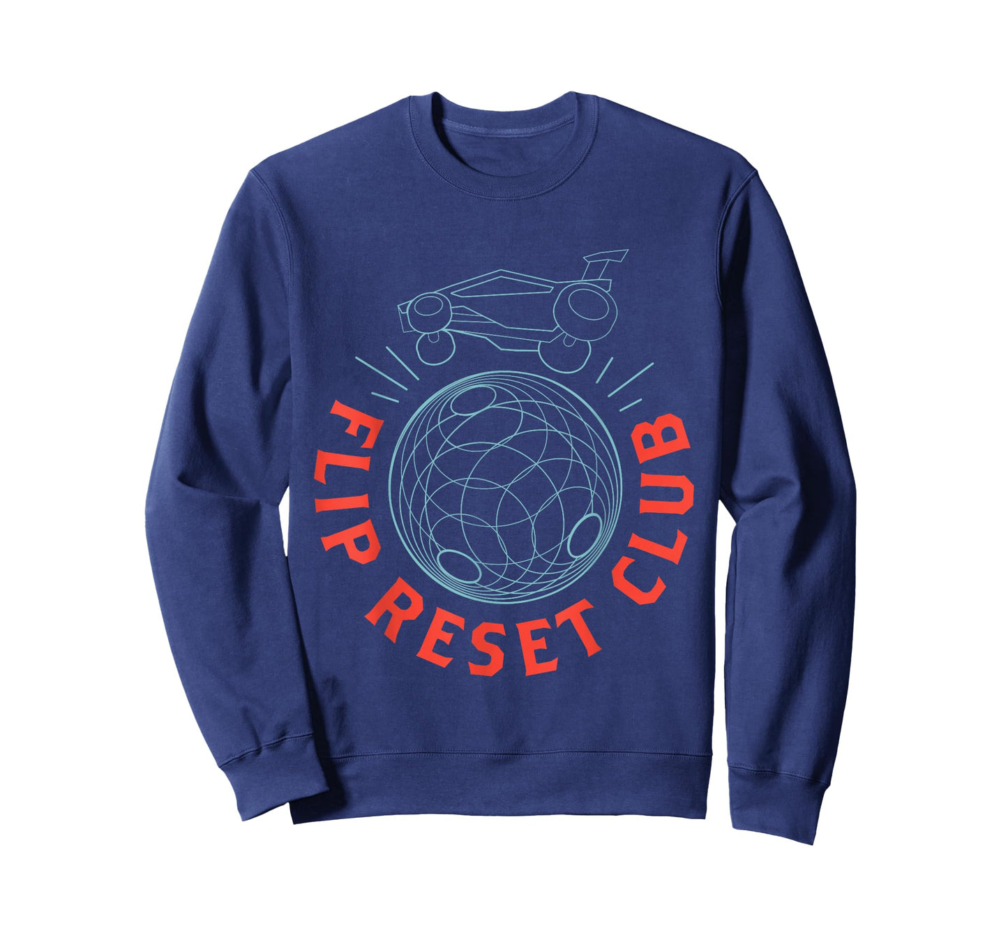 Simple Rocket Soccer League, Flip Reset Club, Clean Design T-Shirt