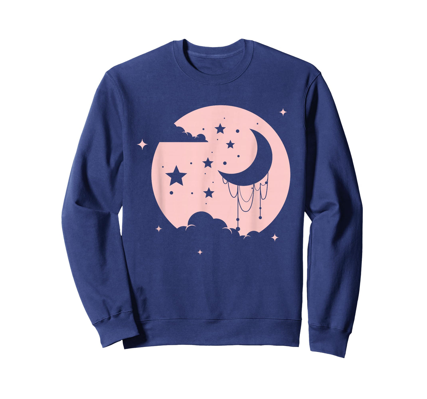 Kawaii Cute Pastel Goth Moon T-Shirt Small