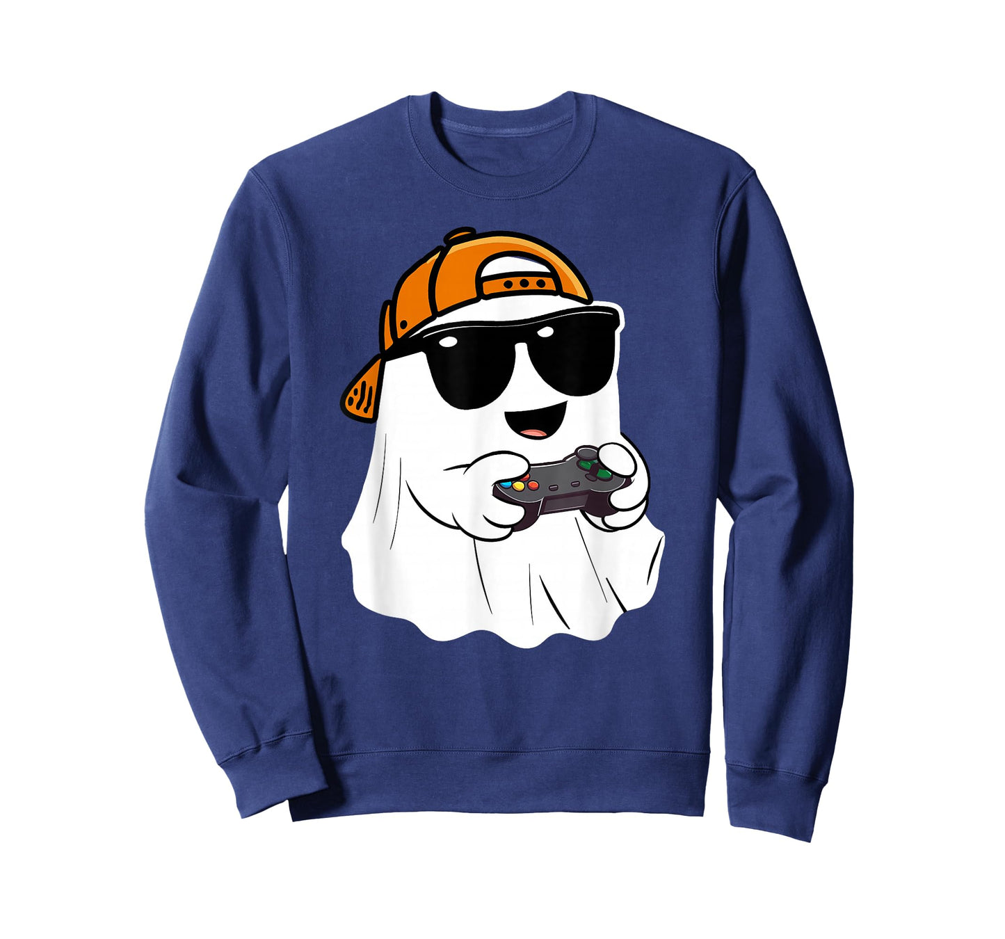 Halloween boys kids ghost gamer scary Costume gaming men T-Shirt