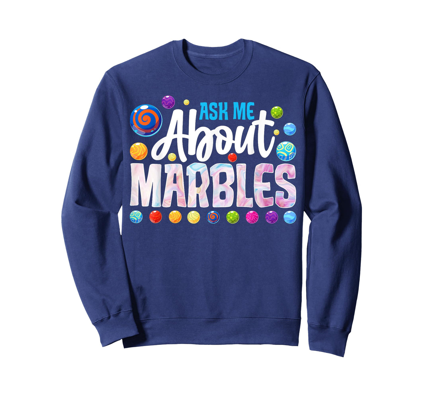 Funny Ask-me About Marbles Marble Lover T-Shirt