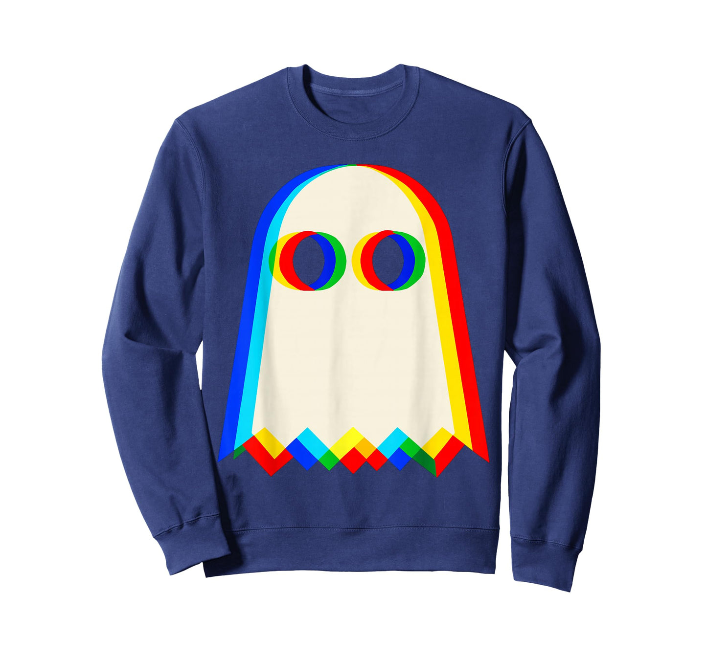 Ghost Trippy Vaporwave Shirt, Festival Rave Style T-Shirt