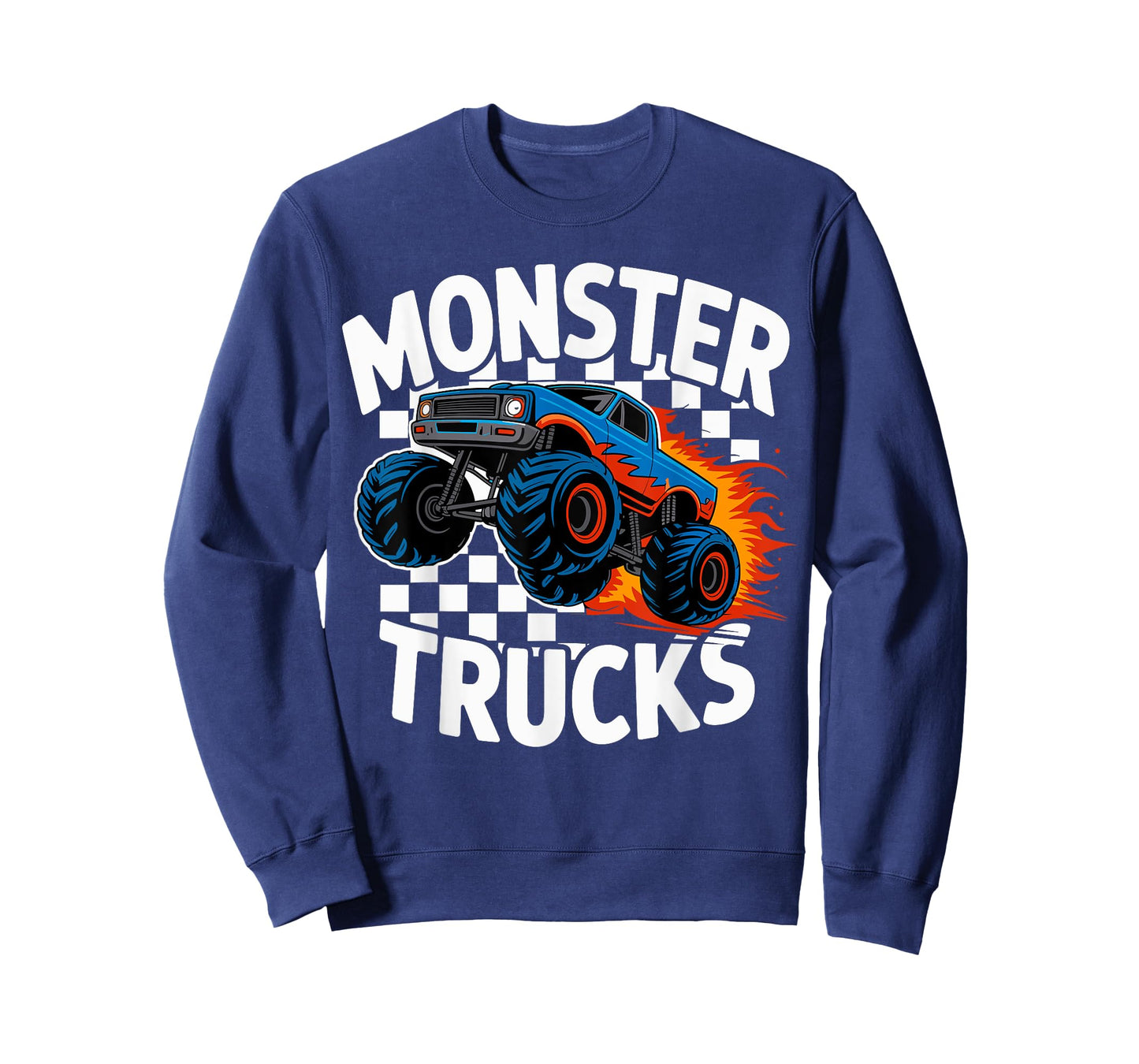 Monster Truck Birthday Party Retro Vintage Monster Trucks T-Shirt