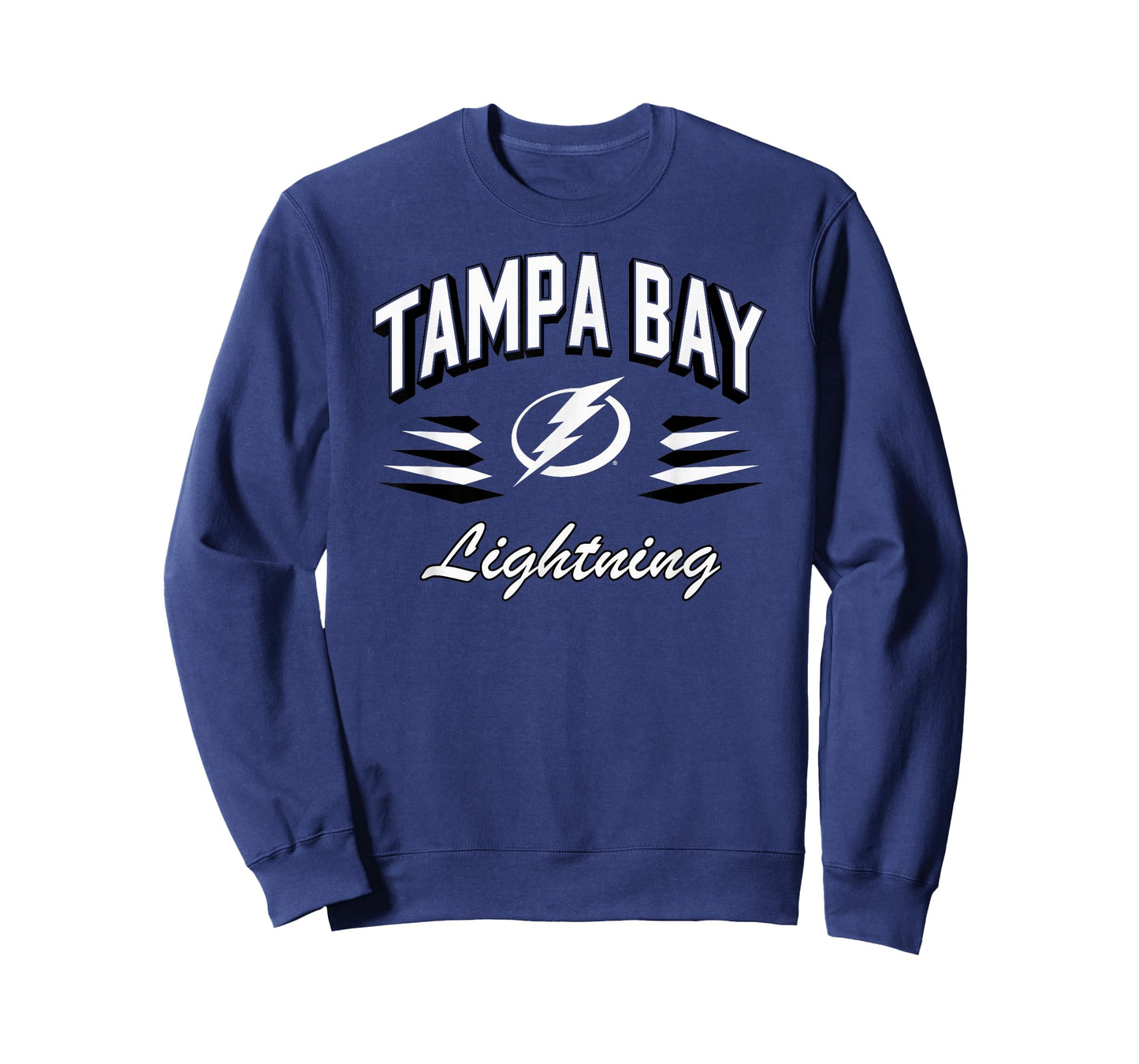 Tampa Bay Lightning Retro Diamond Blue Officially Licensed T-Shirt