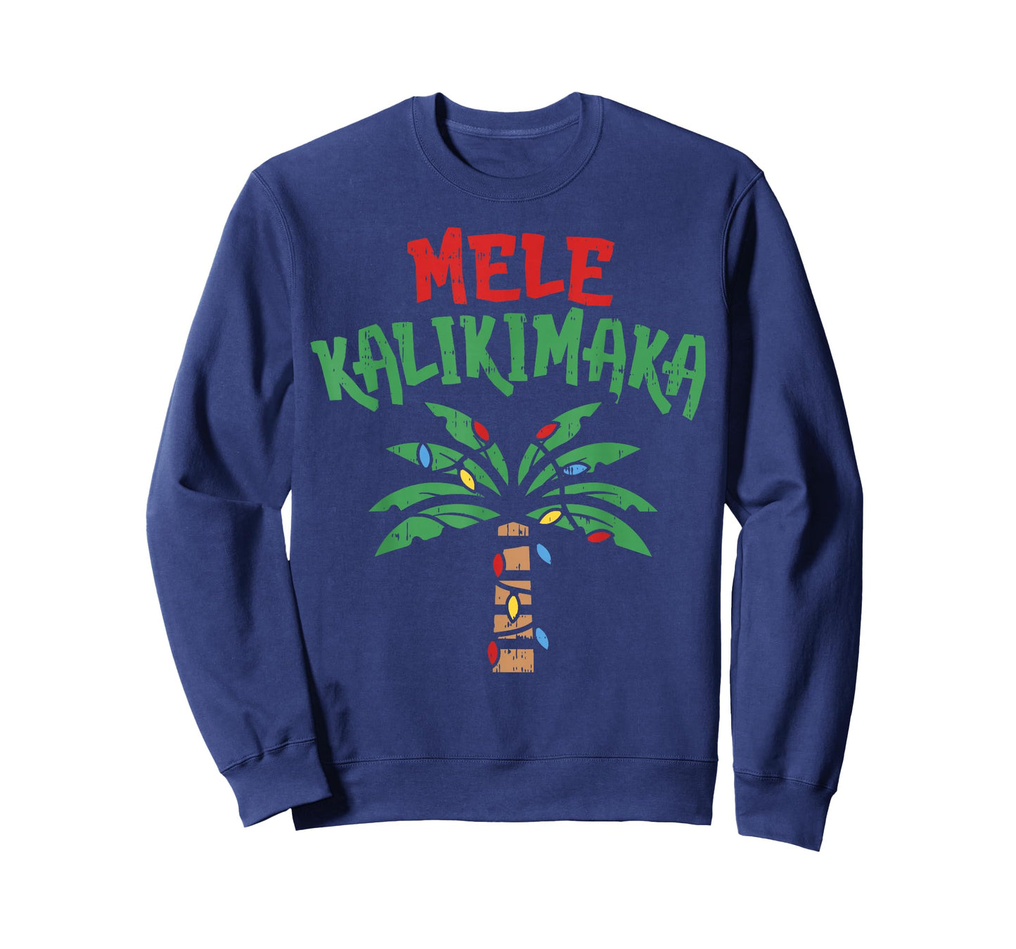 Mele Kalikimaka Palm Tree Shirt Hawaiian Christmas in July T-Shirt