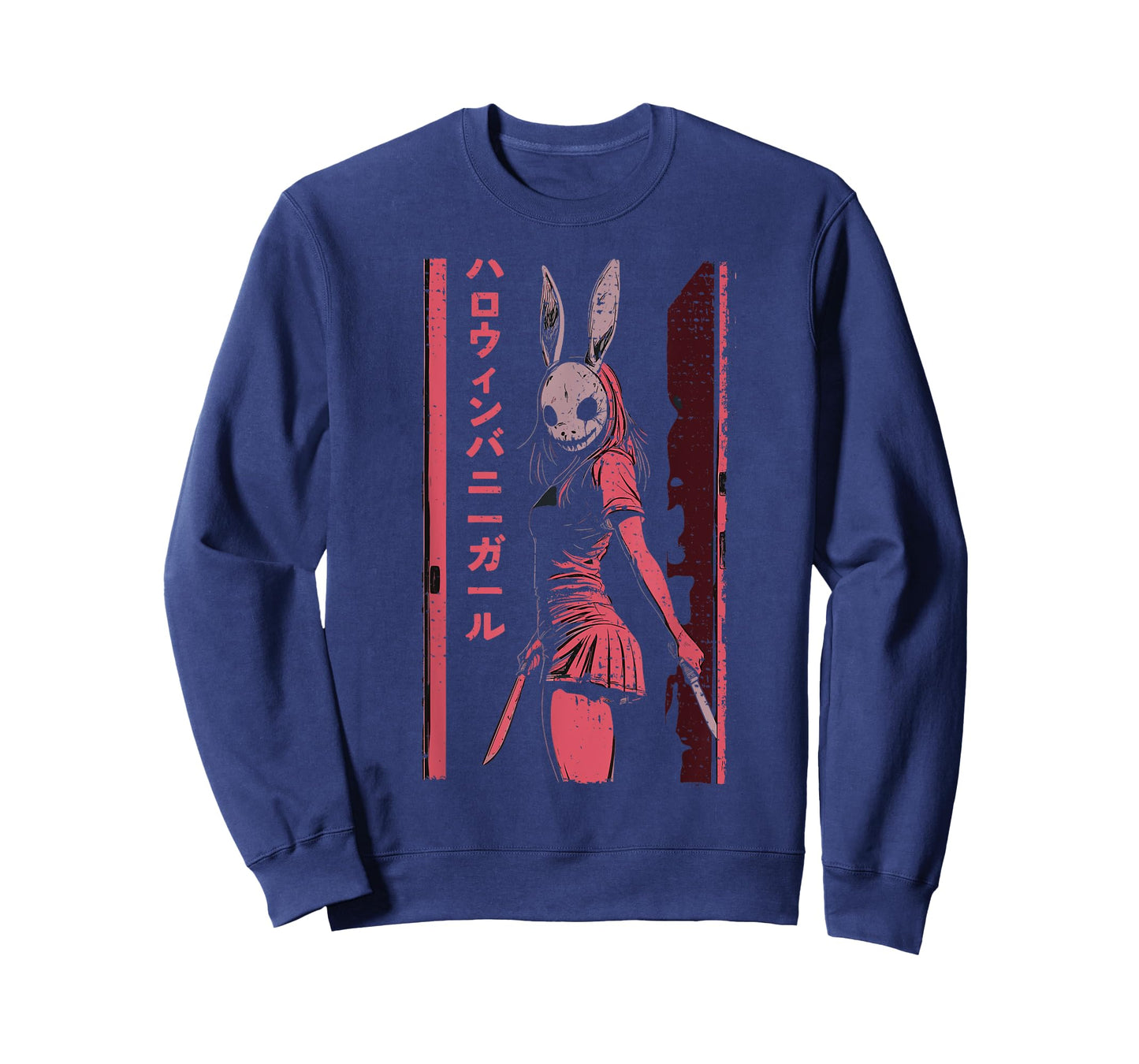 Anime Horror Bunny Aesthetic Soft Grunge Waifu Japanese Girl T-Shirt