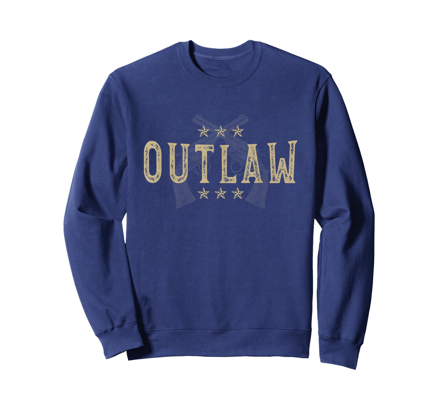 Vintage Outlaw Pistol Western Style T-Shirt T-Shirt