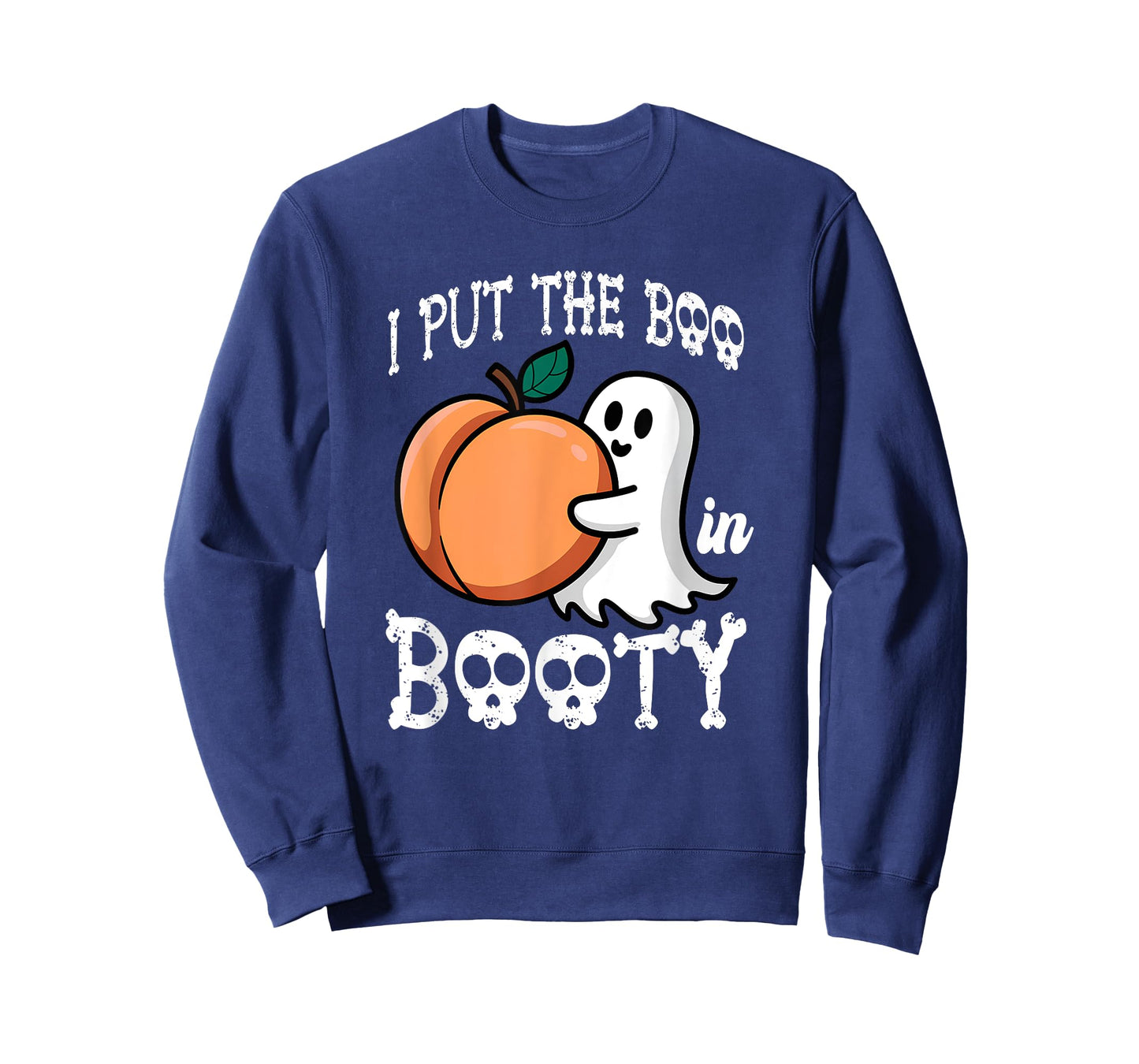 I Put The Boo In The Booty Halloween Costume Ghost Adults T-Shirt