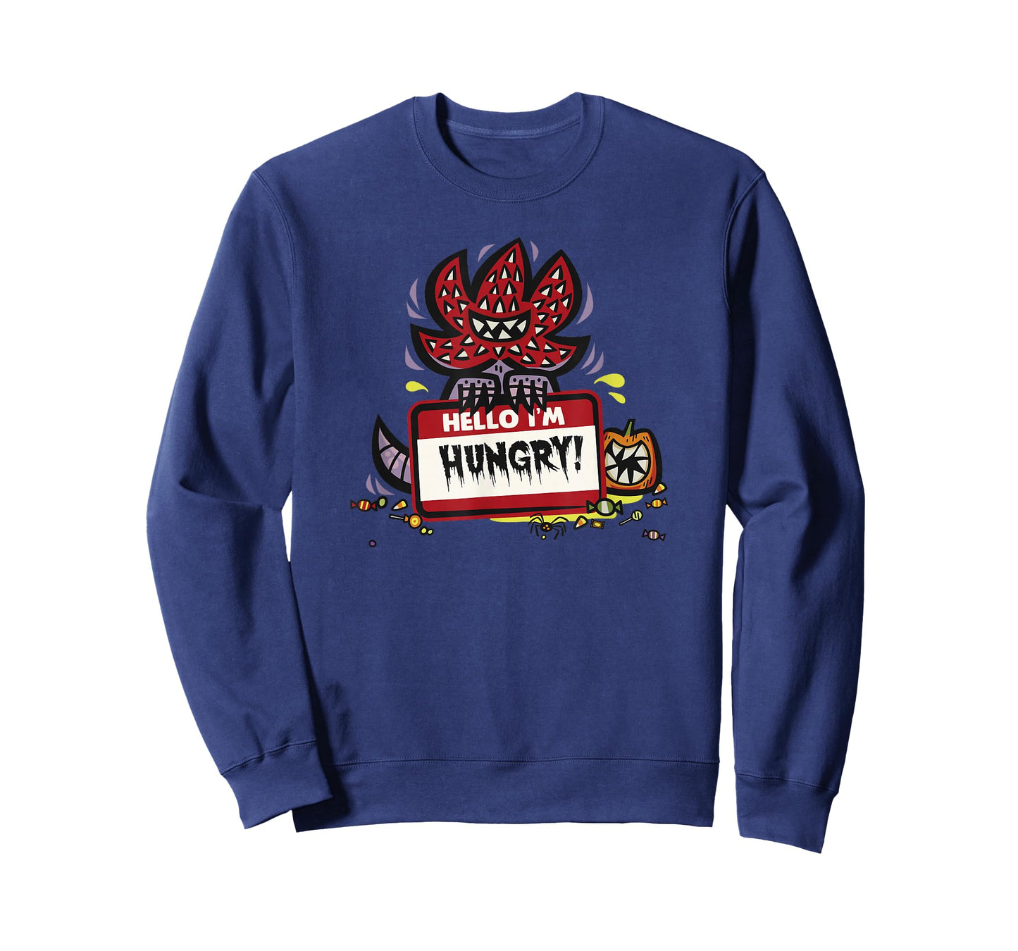 Stranger Things Halloween Demogorgon Hello I'm Hungry T-Shirt