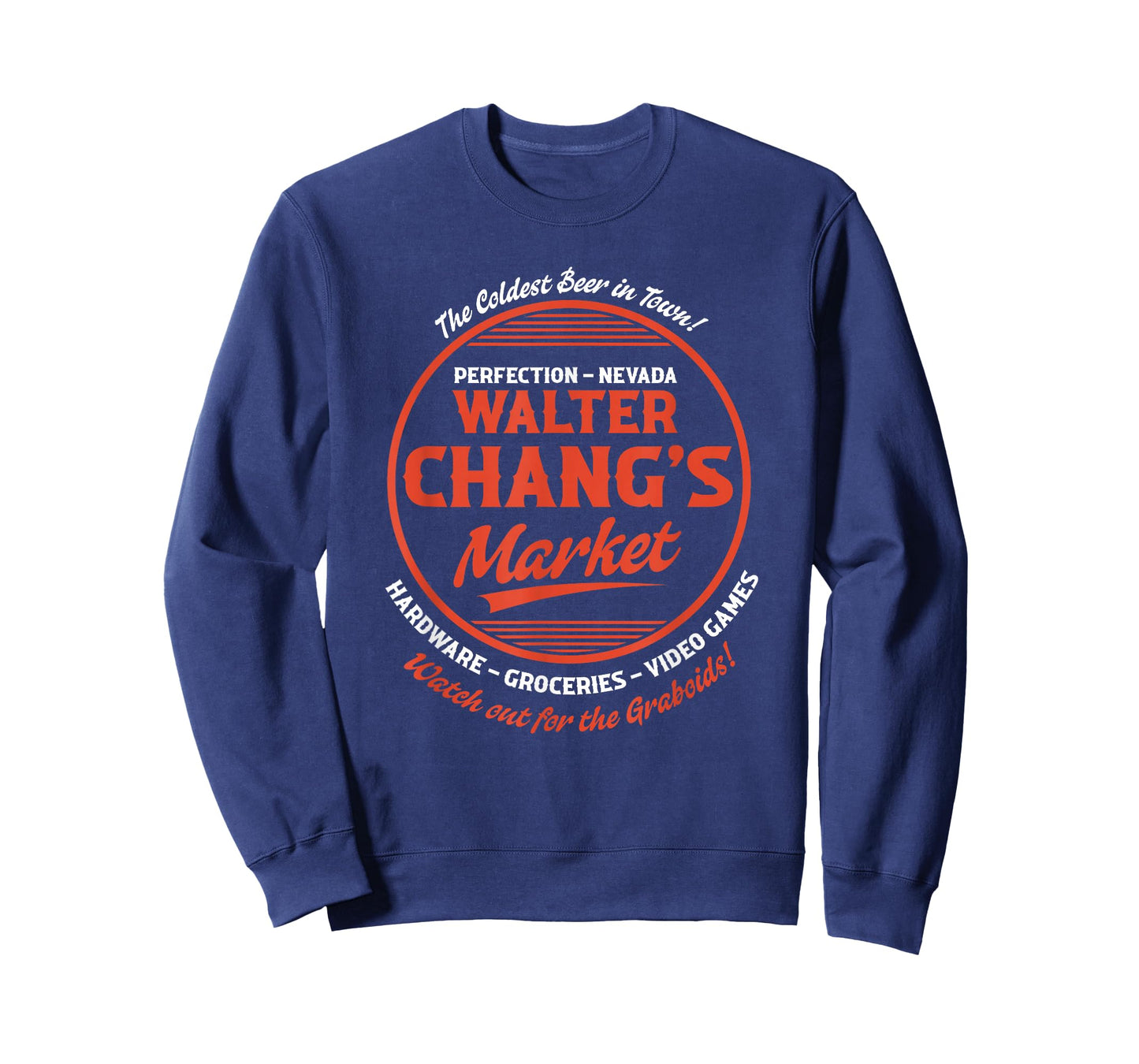 Walter Changs Market - Cold Beers and Graboids T-Shirt