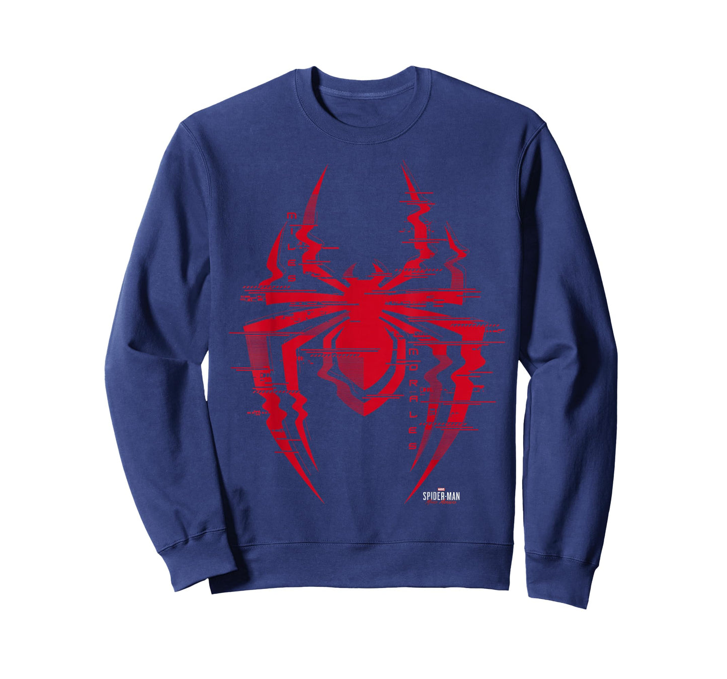 Marvel Spider-Man: Miles Morales Glitch Spider Logo T-Shirt