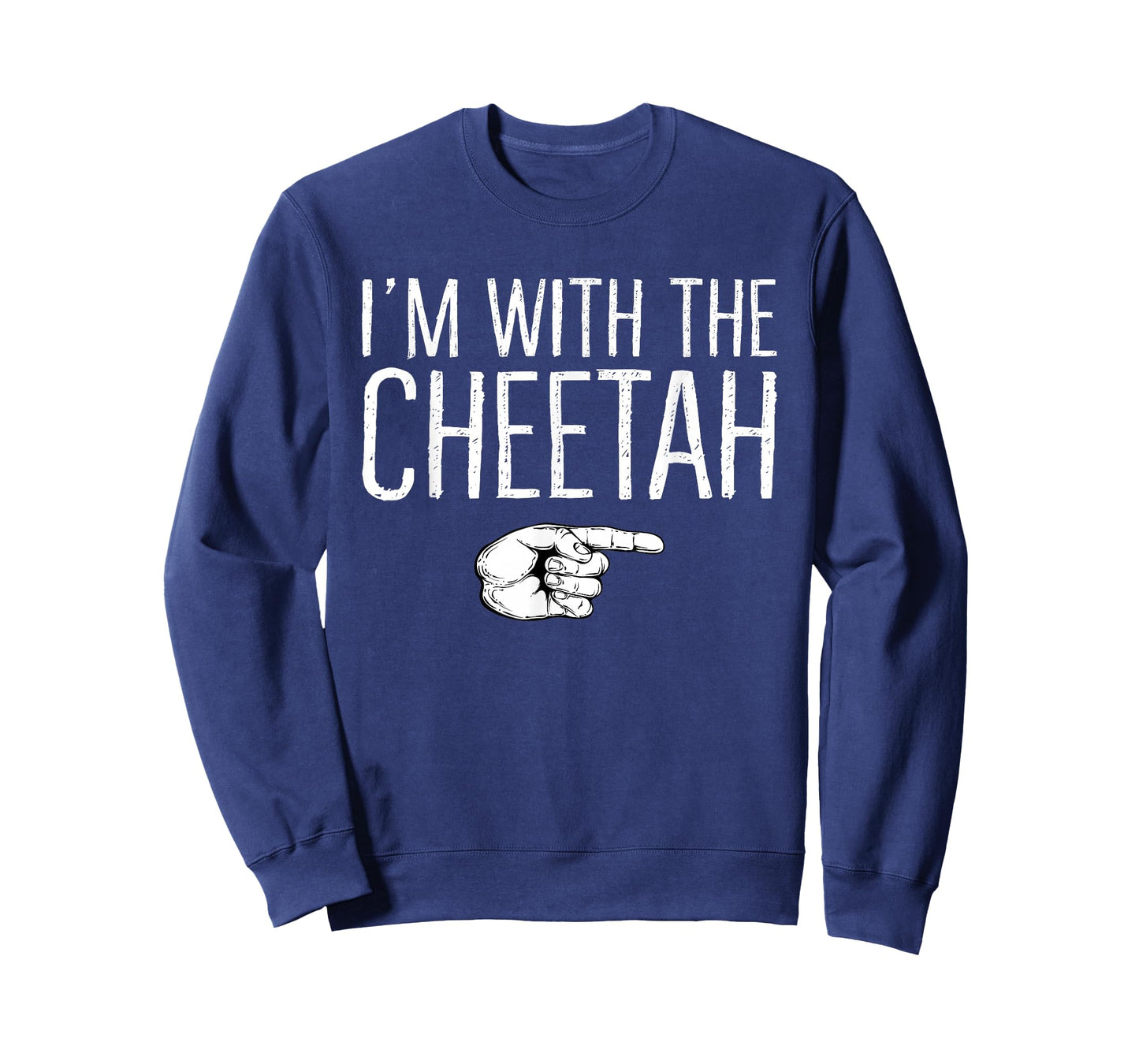 I'm With The Cheetah Matching Costume Lazy Halloween Party T-Shirt