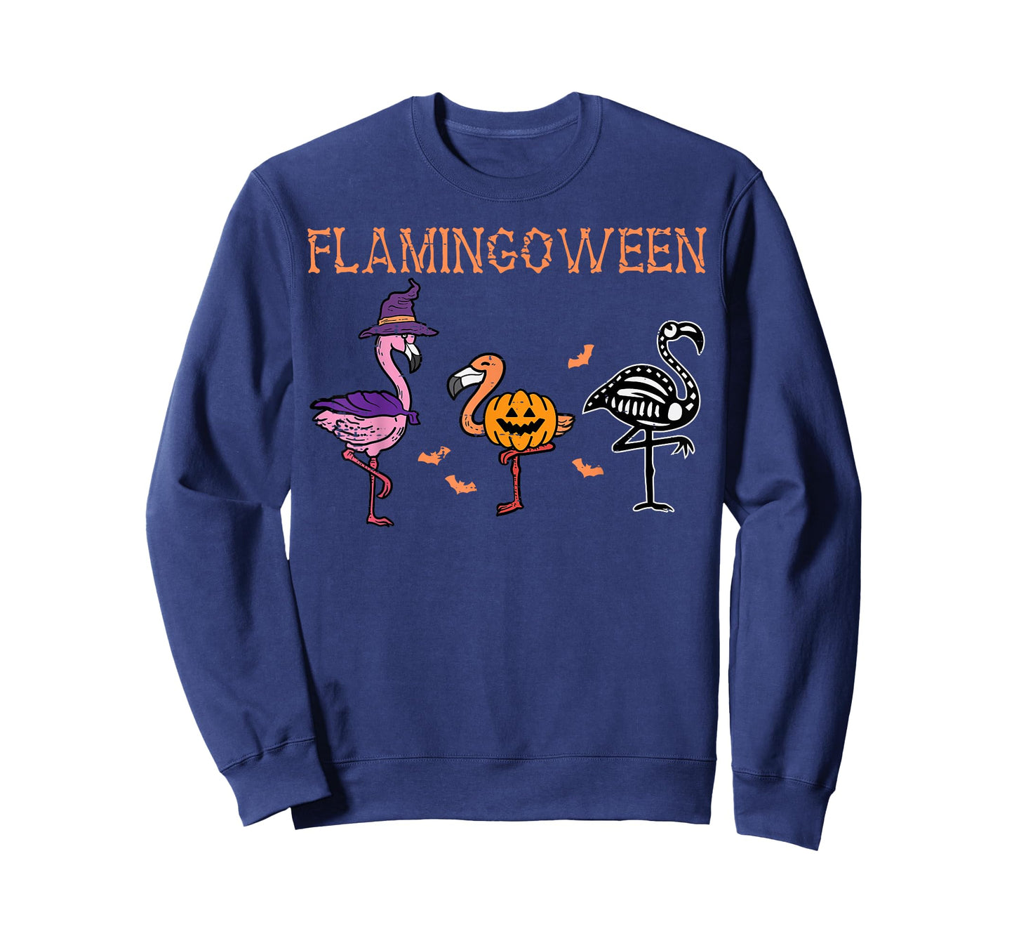 Halloween Flamingo Flamingoween Funny Costume Women Men Kids T-Shirt
