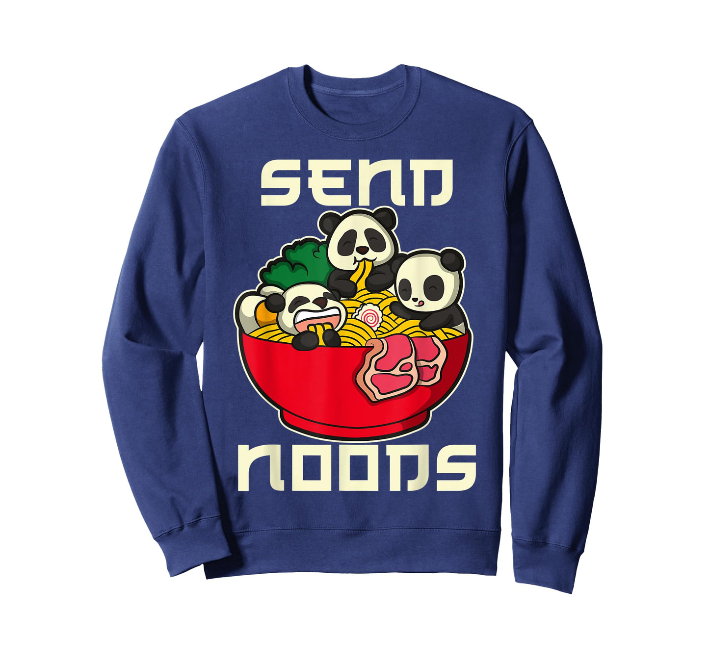 Japanese Anime Kawaii Ramen Noodles Panda T-Shirt