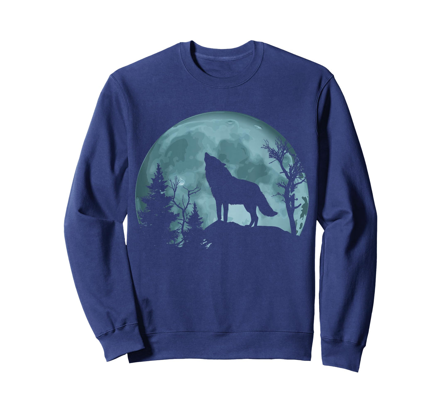 Wolf Howling at the Moon T-Shirt