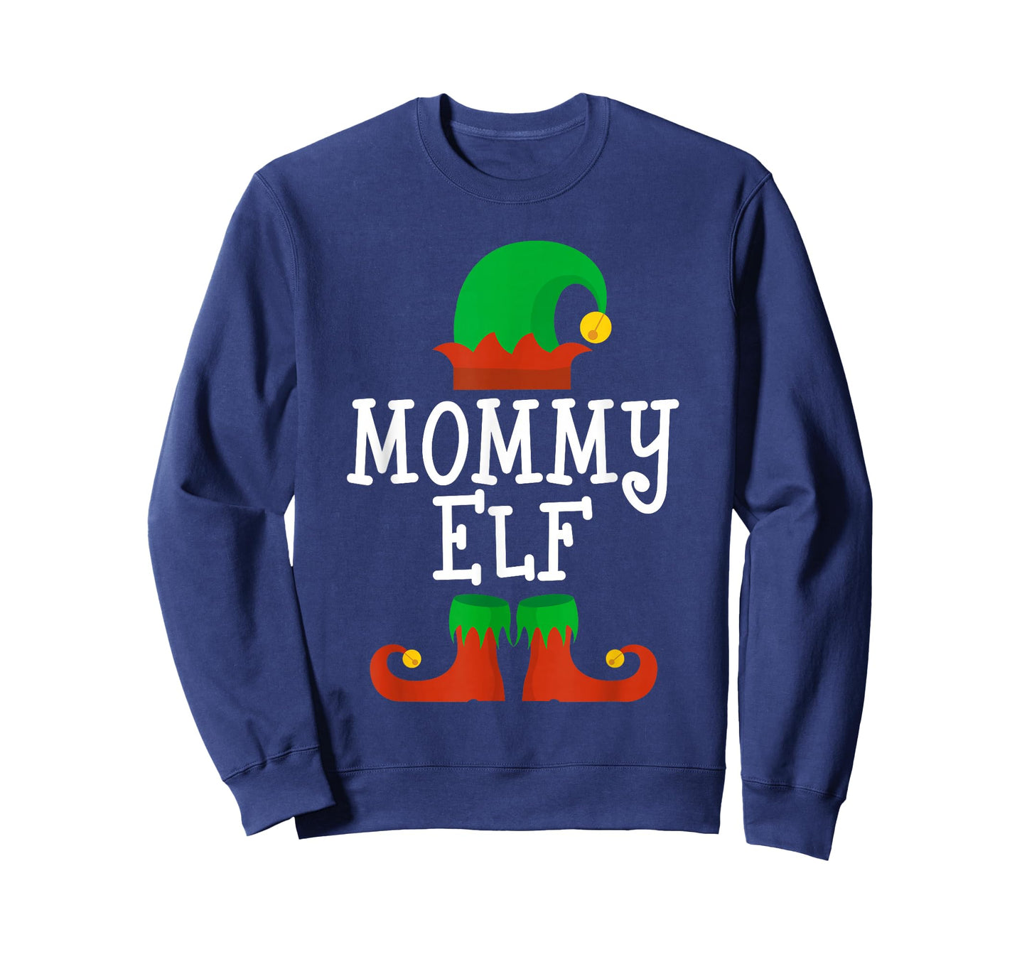 Family I'm The Mommy Elf Christmas Matching Pajama Funny T-Shirt