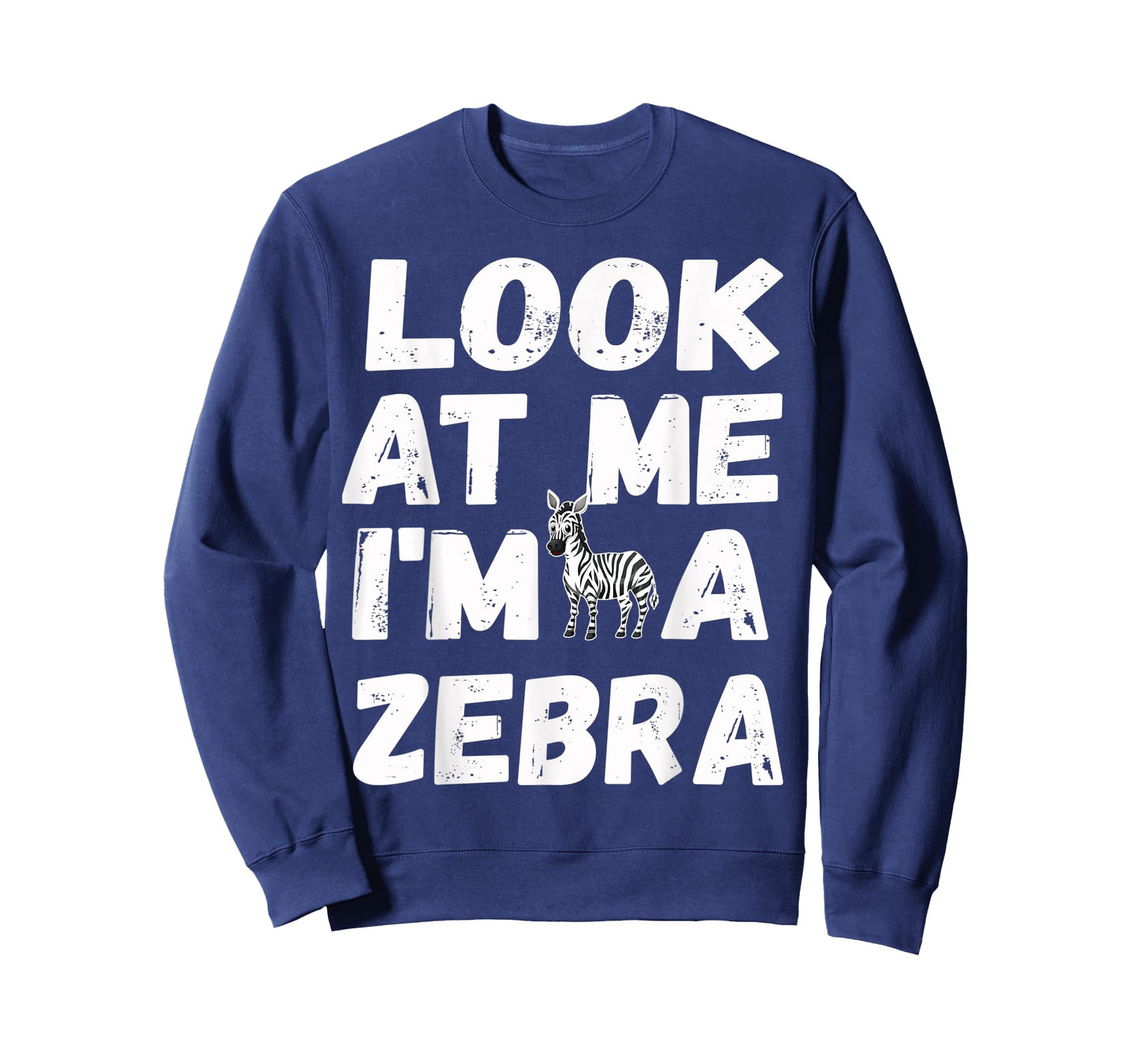 Look At Me I'm A Zebra Cute Halloween Costume Gifts T-Shirt