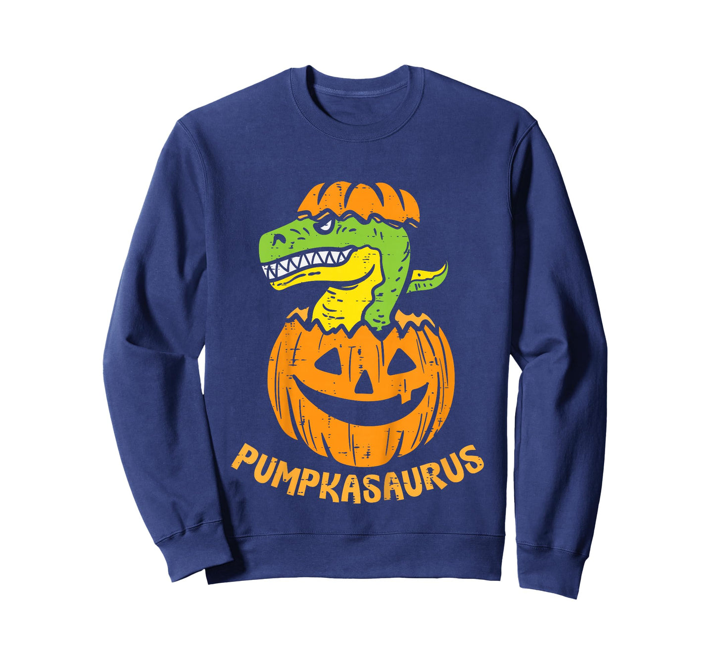 Kids Pumpkasaurus TRex Pumpkin Dino Toddler Halloween Boys Kids T-Shirt