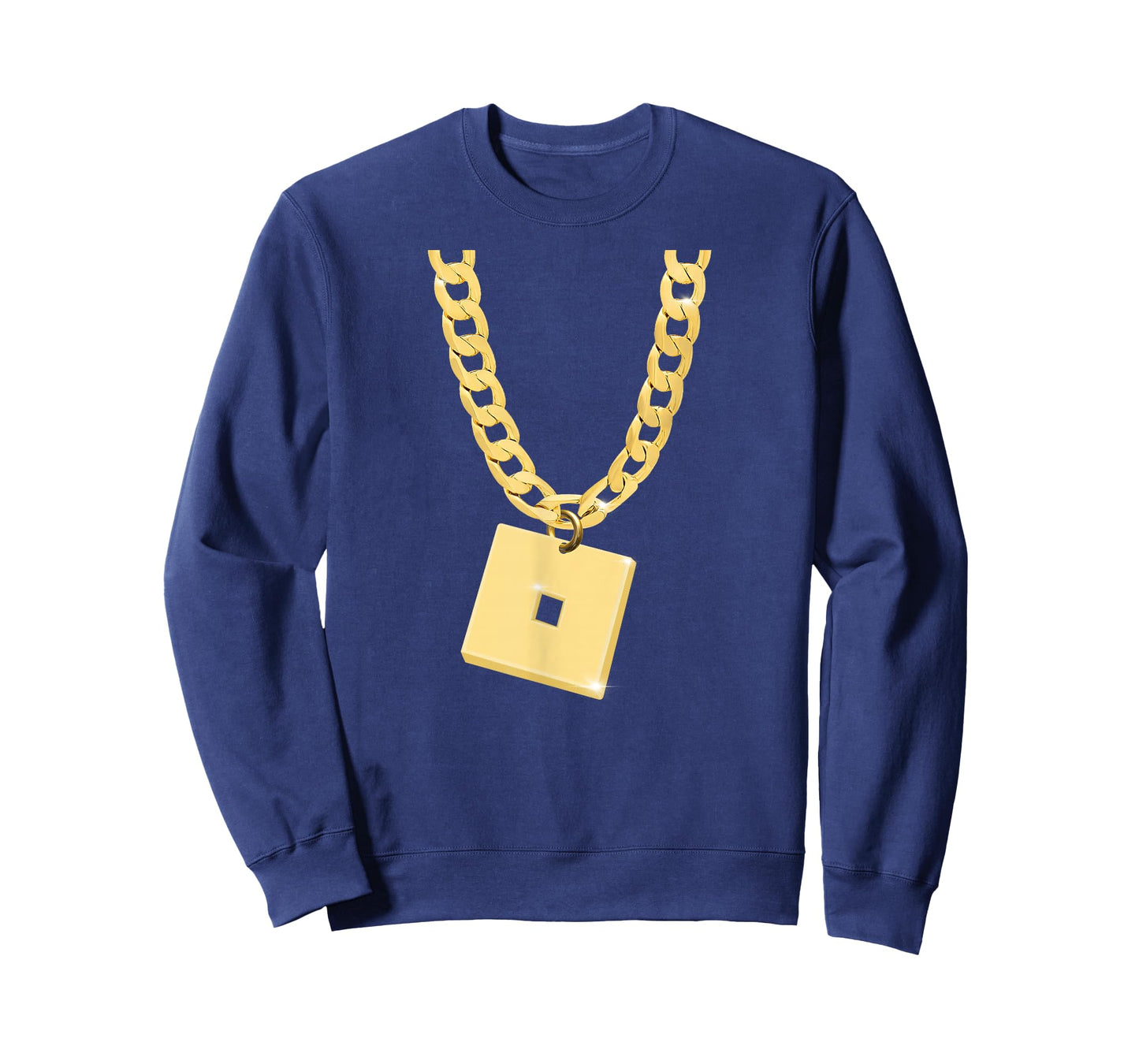 Funny robux chain nad pendant design T-Shirt