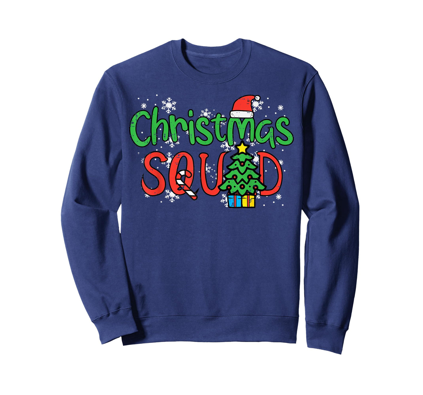 Christmas Squad Family Xmas Crew Men Women Boys Girls Kids T-Shirt