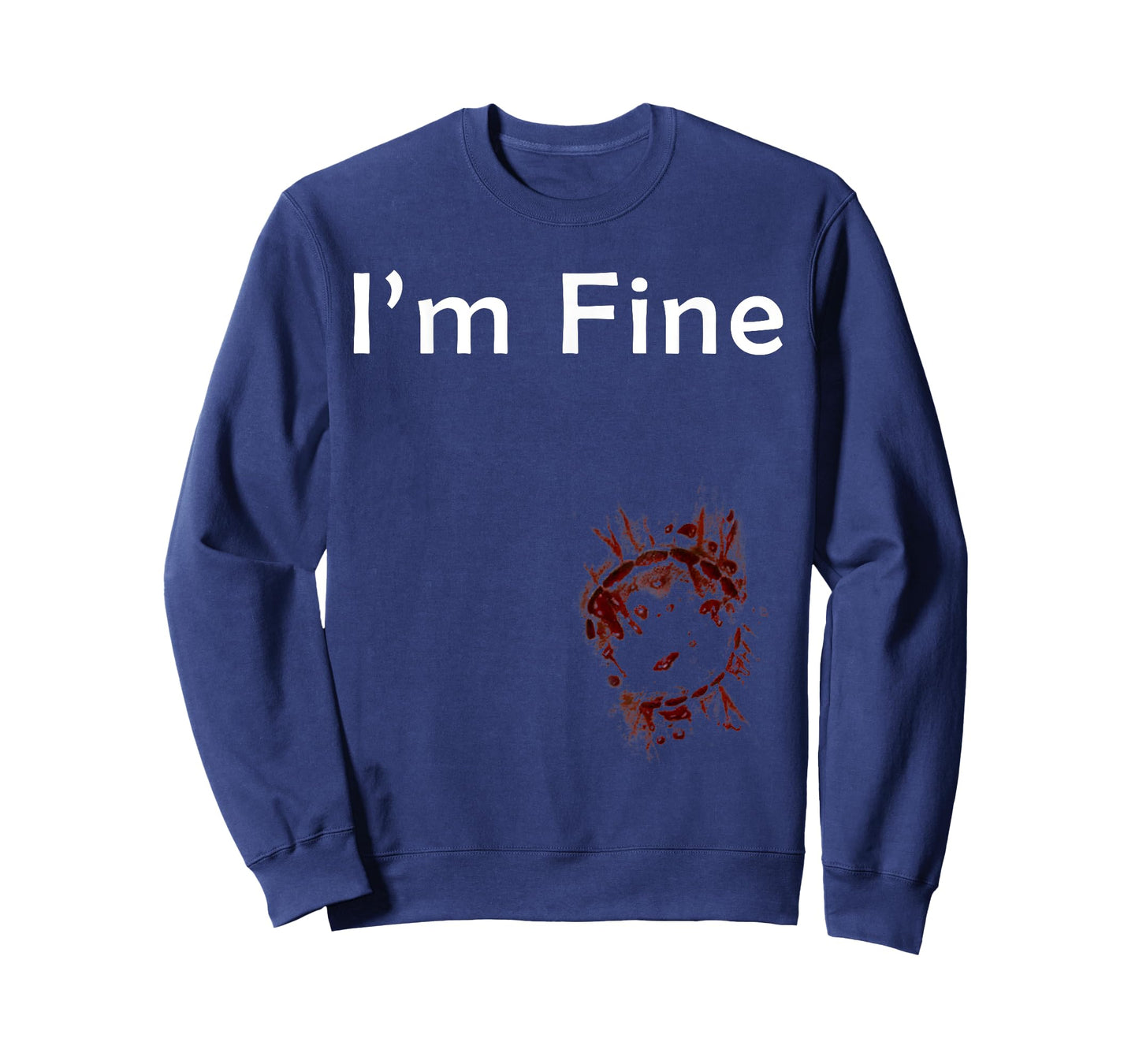 I'm Fine zombie bite T-Shirt