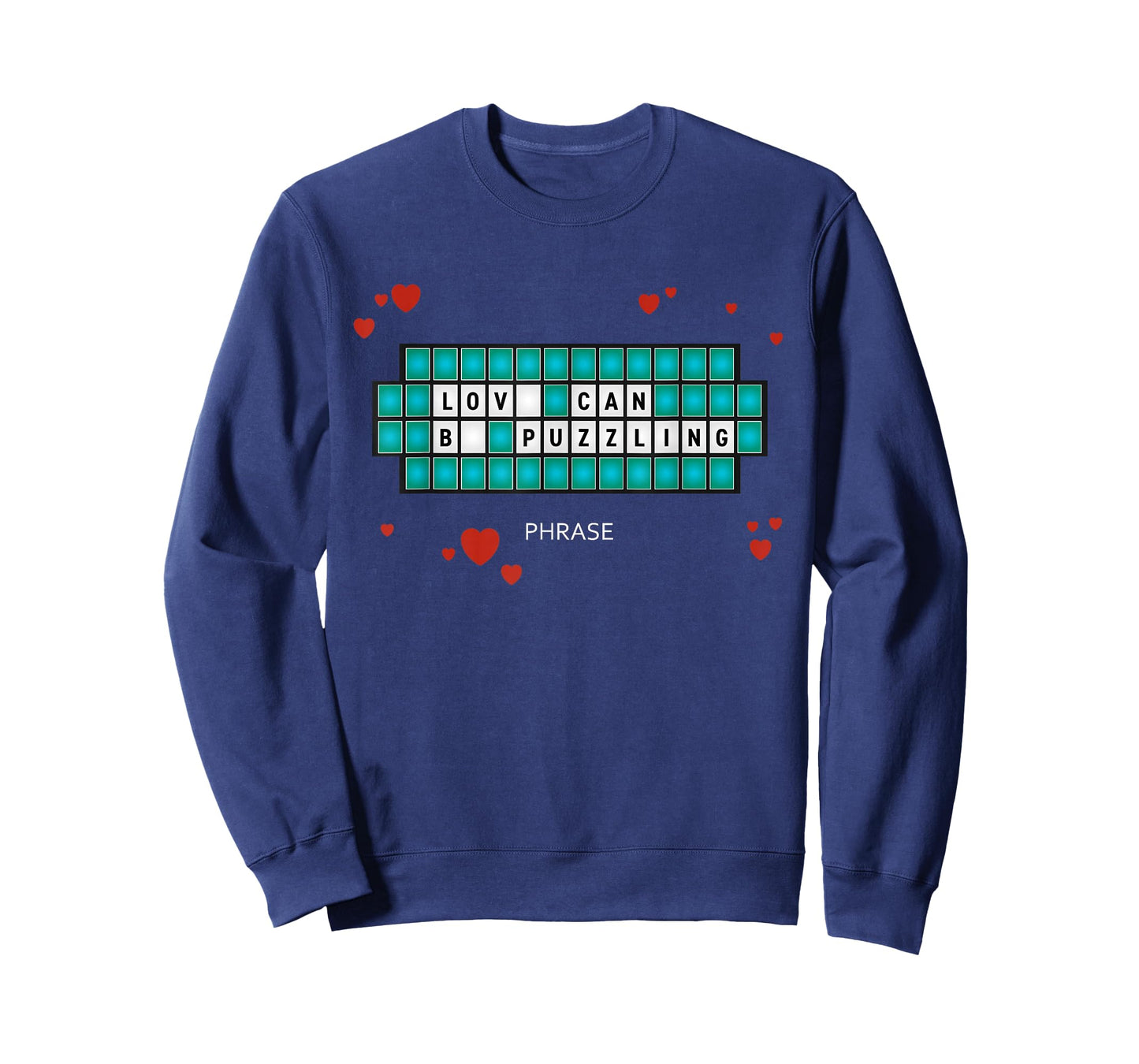 Wheel of Fortune Love Can Be Puzzling Valentine's Day T-Shirt