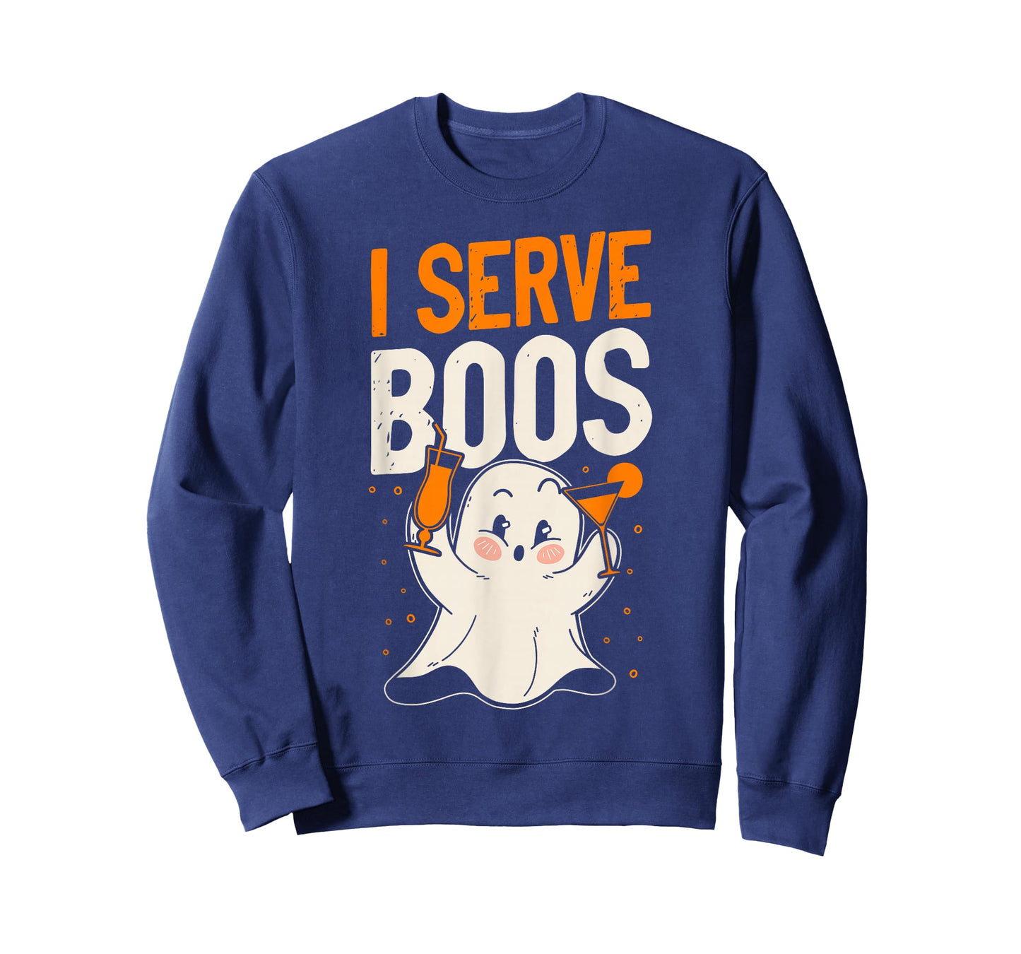 Bartender Mixologist Halloween Pun I Serve Boos T-Shirt
