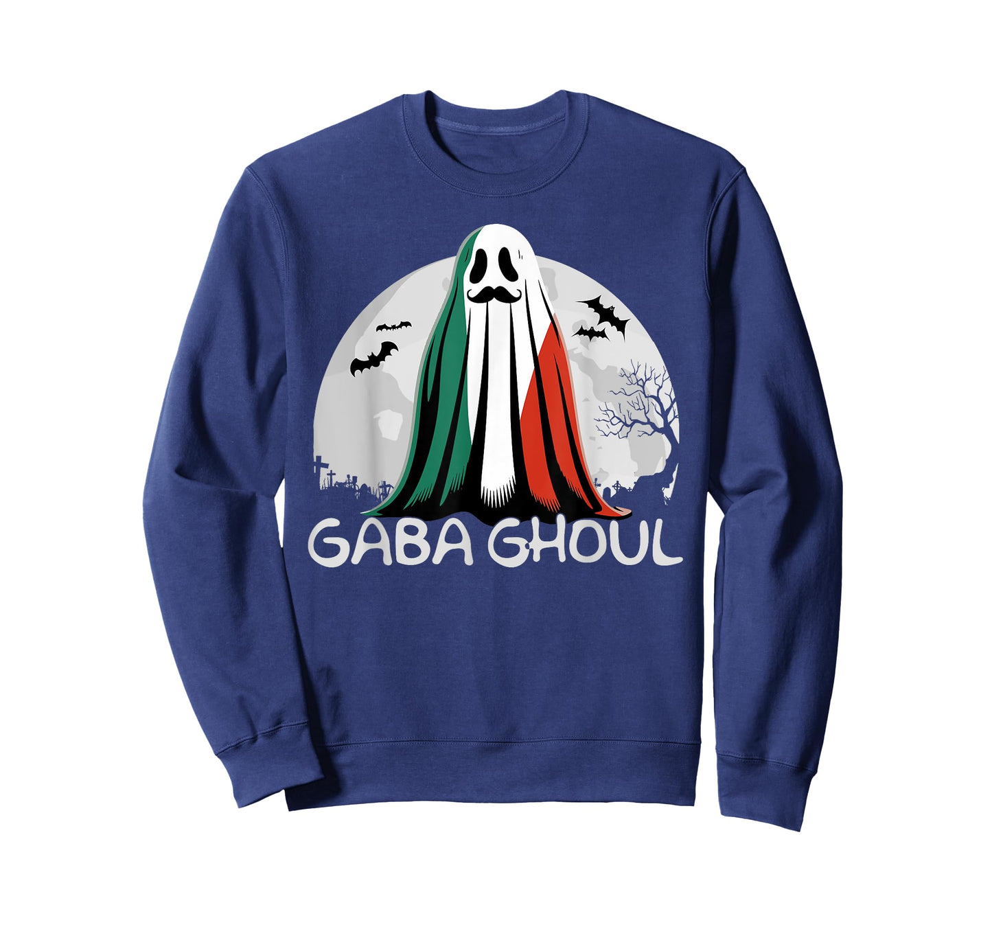 Halloween Graveyard Gaba Ghoul Ghost Funny Italian Gabaghool T-Shirt