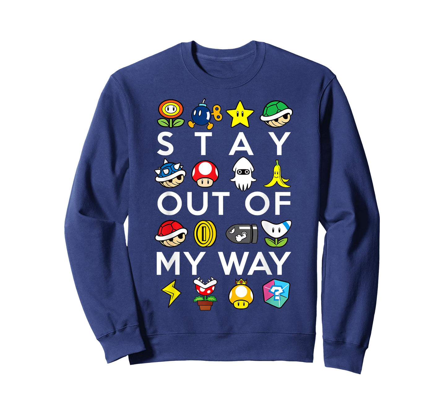 Nintendo Mario Kart Stay Out Of My Way Graphic T-Shirt T-Shirt