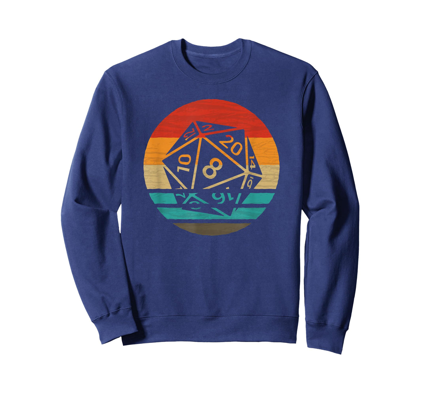 20 Sided Dice Retro Style Vintage T-Shirt