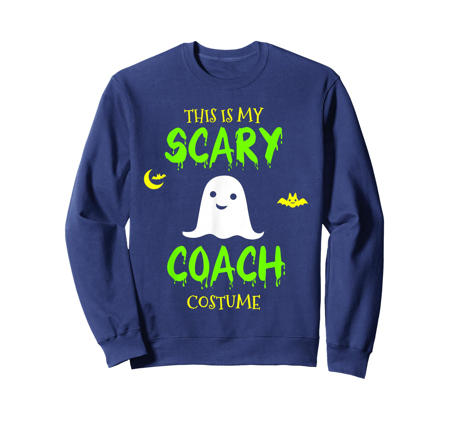 This Is My Scary Coach Costume Halloween T-Shirt Lazy Easy T-Shirt