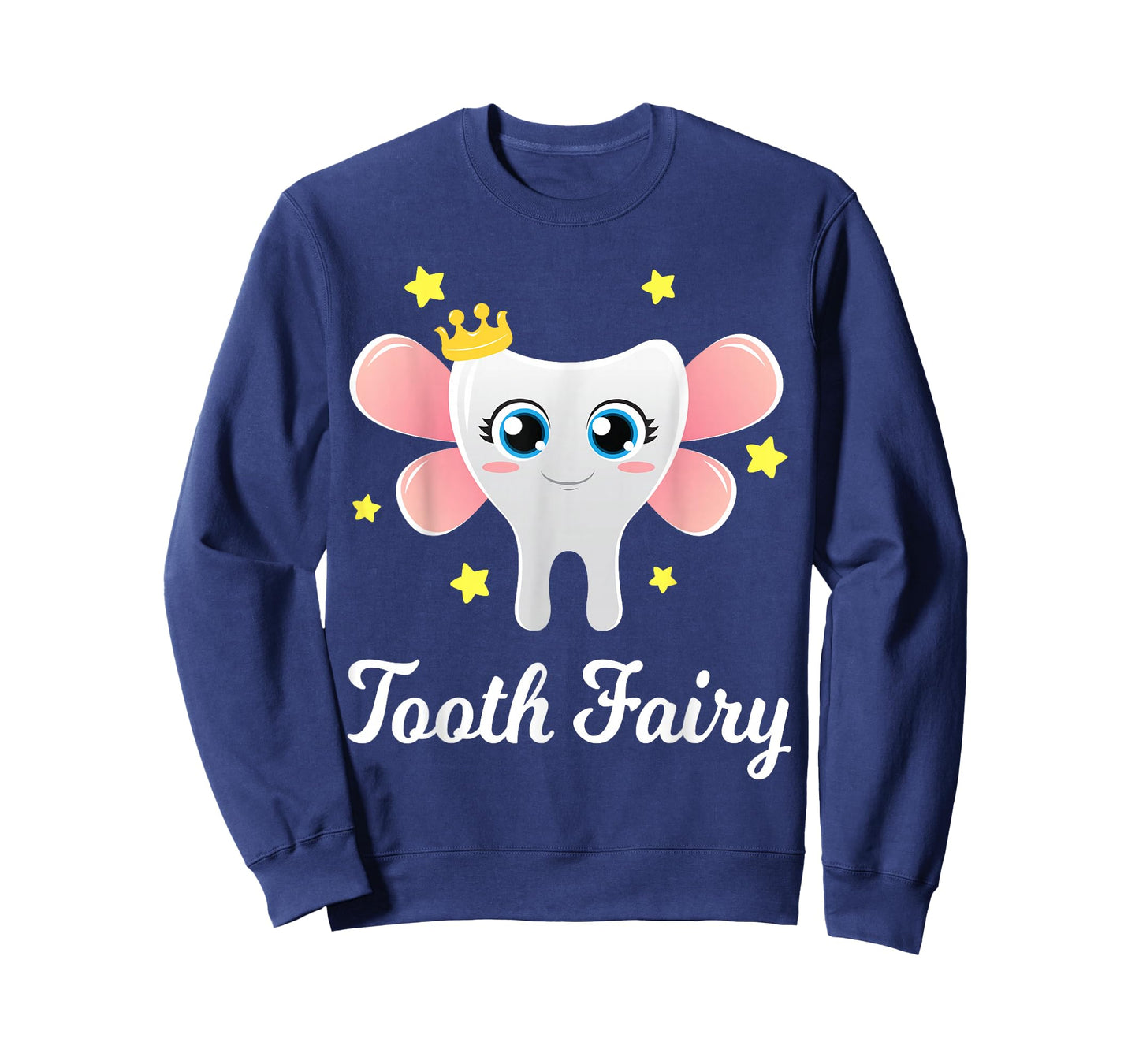 Tooth Fairy Shirt Funny Halloween Costume Gift Dentist Girl T-Shirt