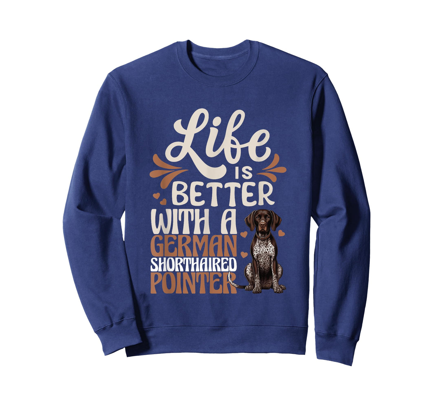 GSP Hunting Dog Lover Gun Dog German Shorthaired Pointer T-Shirt